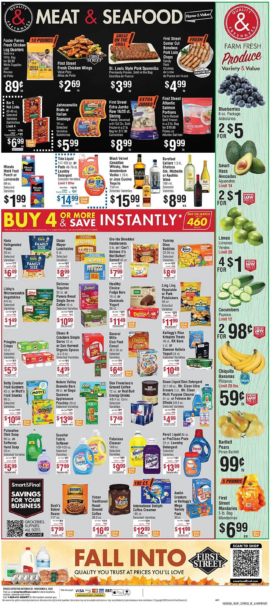 Smart &amp; Final weekly ad (2025-10-28 - 2025-10-31) | 3