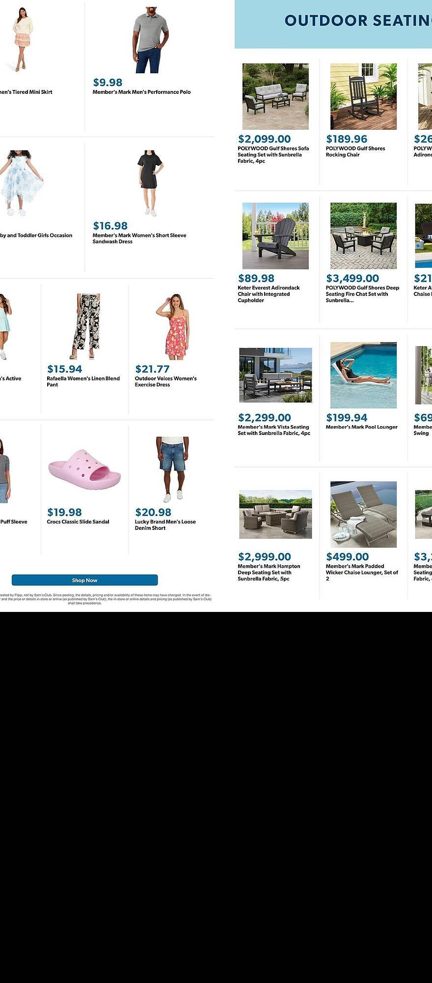 Sam's Club weekly ad