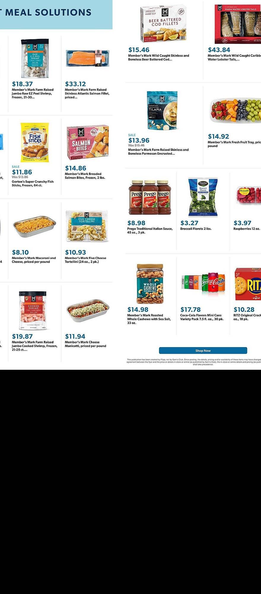 Sam's Club weekly ad