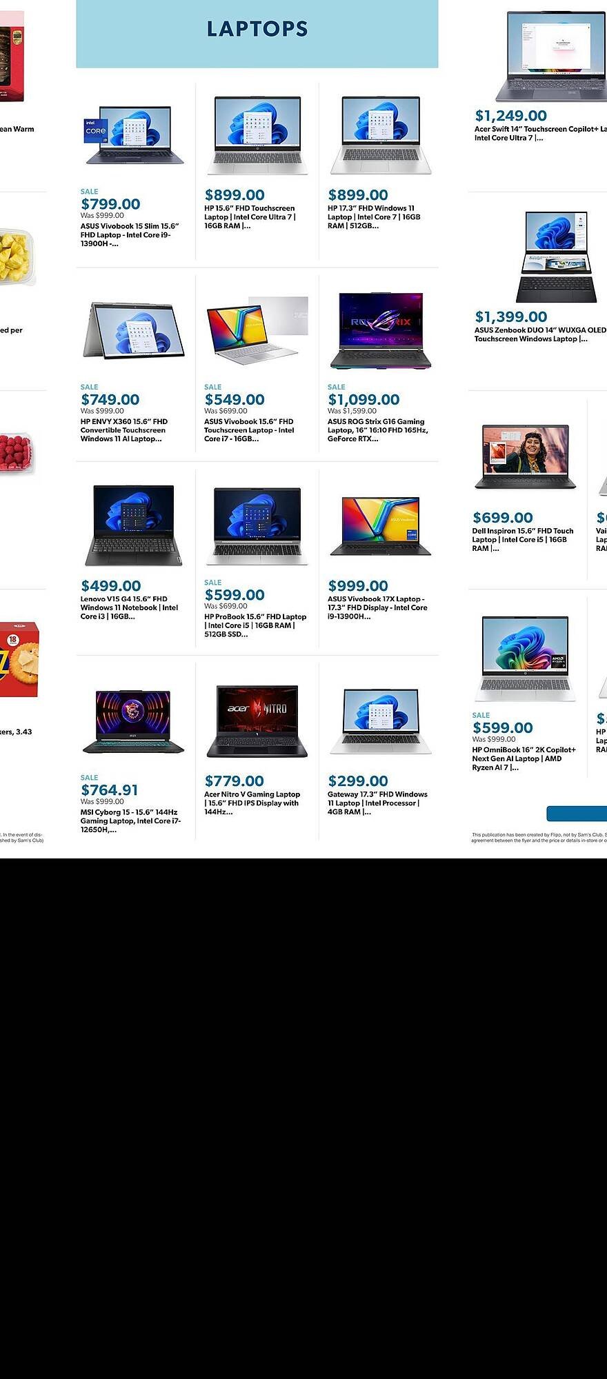 Sam's Club weekly ad