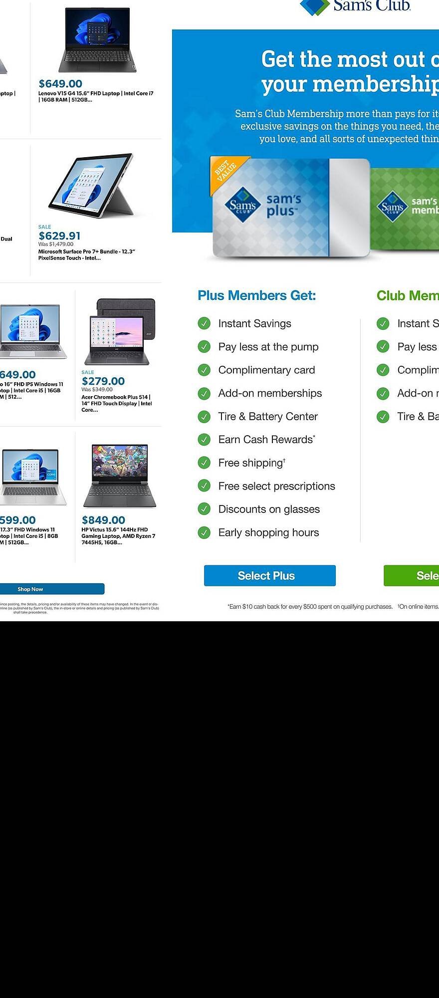 Sam's Club weekly ad