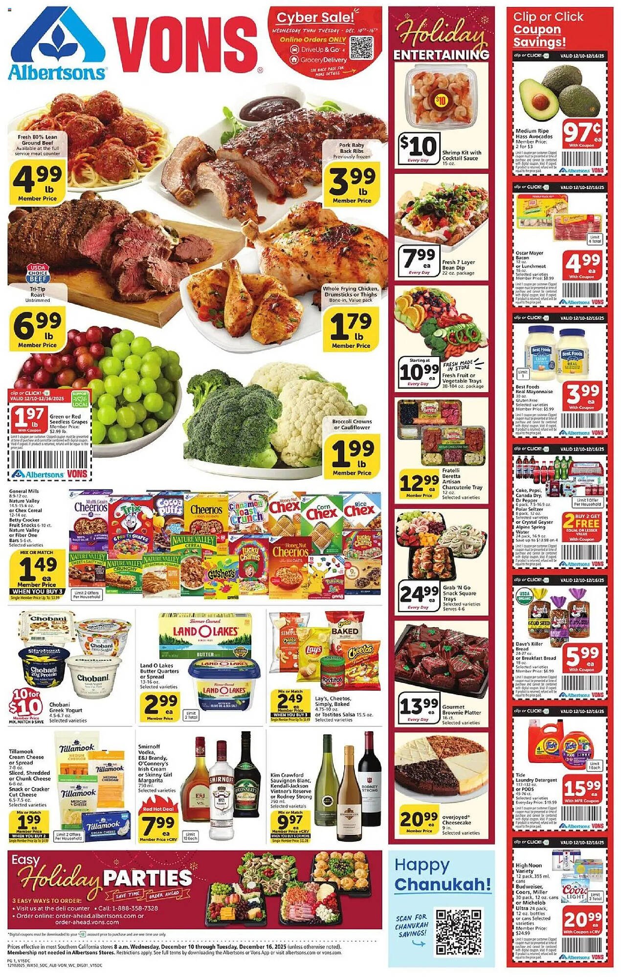 Vons weekly ad