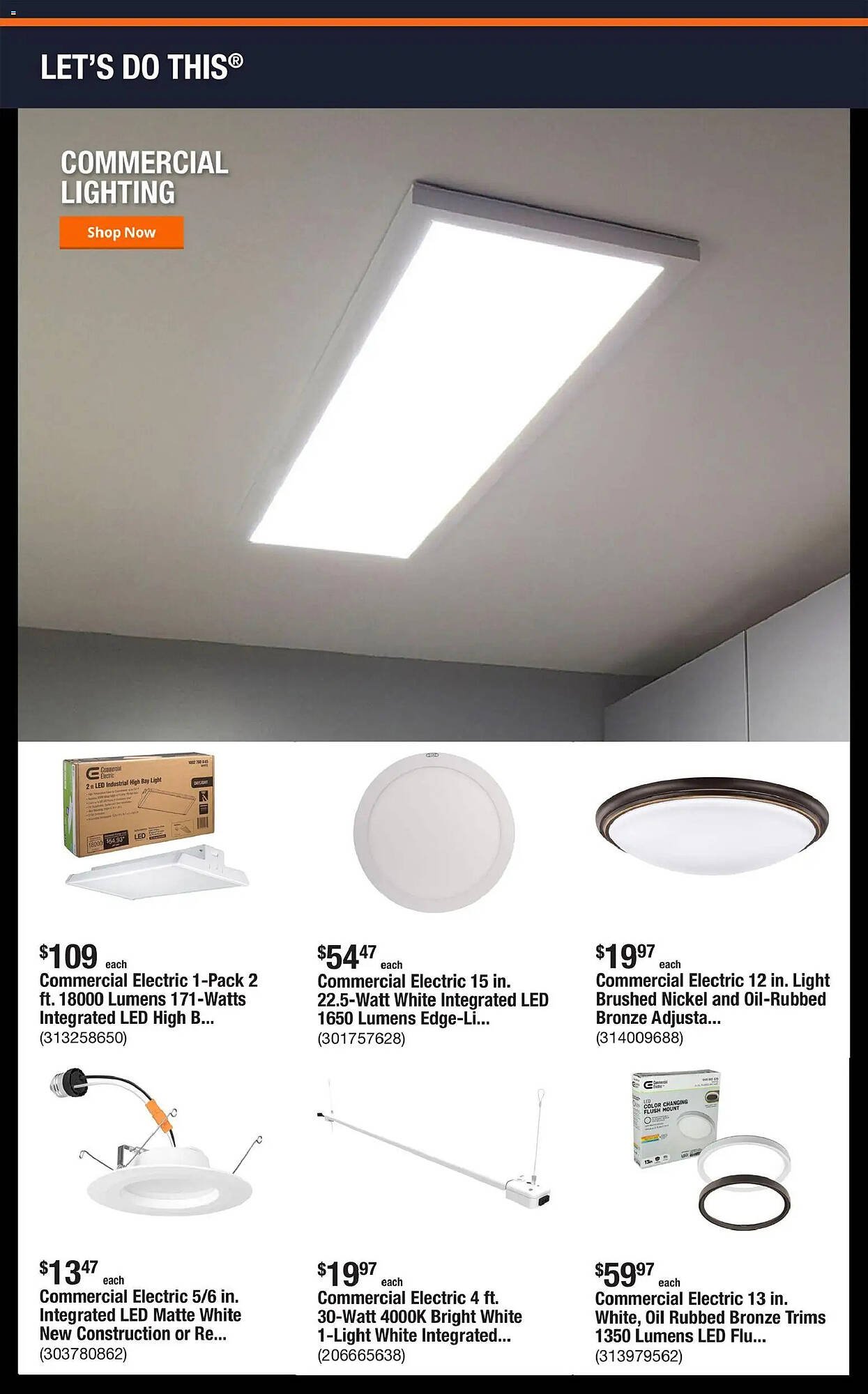 The Home Depot flyer