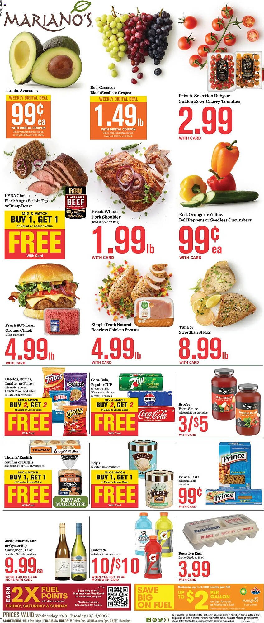 Mariano&#039;s weekly ad (2025-10-08 - 2025-10-15) | 1