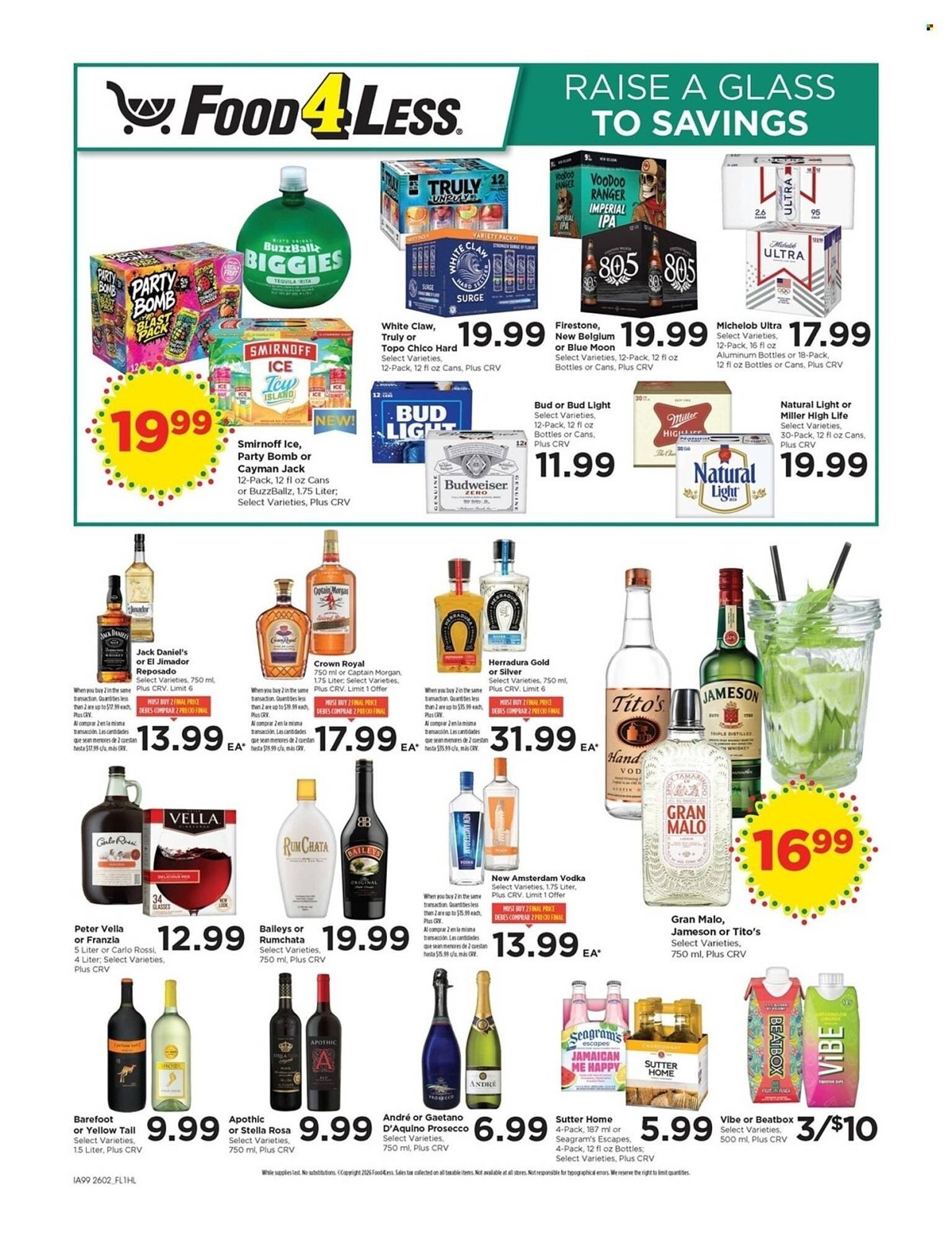 Food 4 Less weekly ad