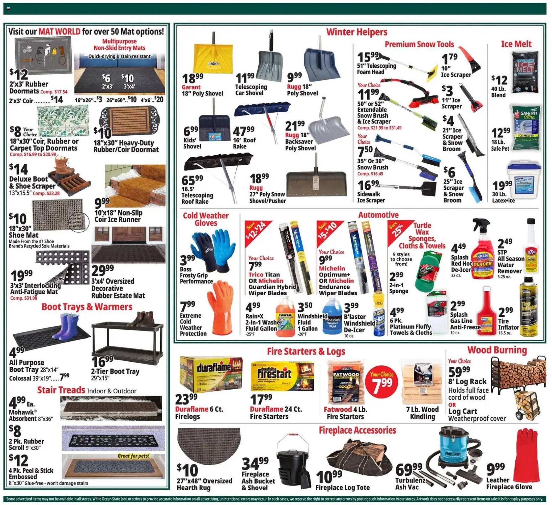 Ocean State Job Lot flyer