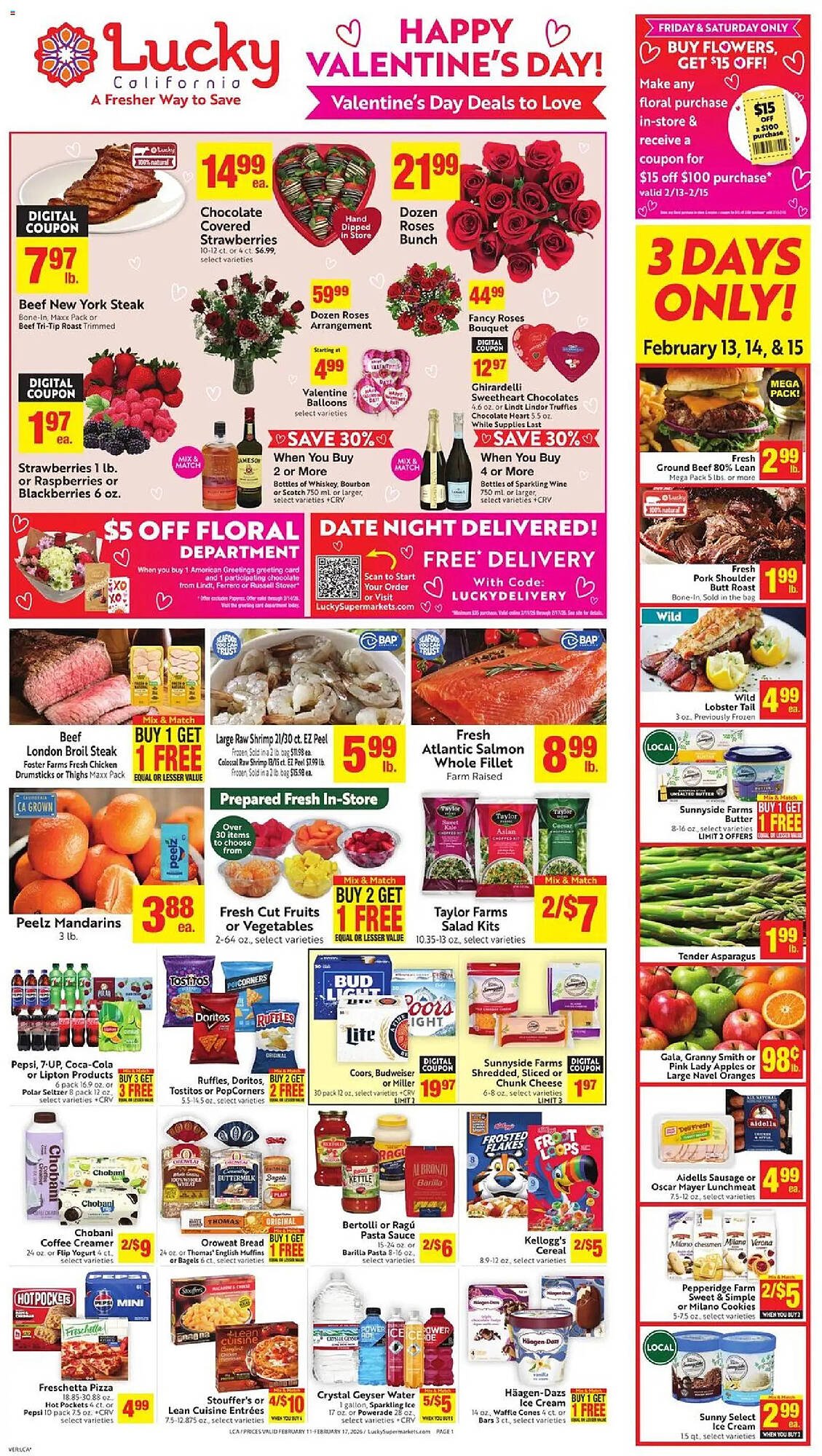 Lucky Supermarkets weekly ad