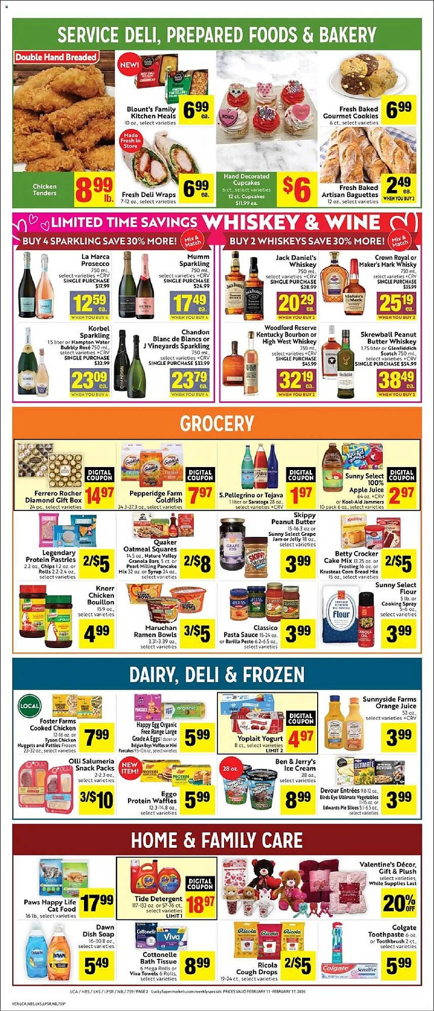 Lucky Supermarkets weekly ad