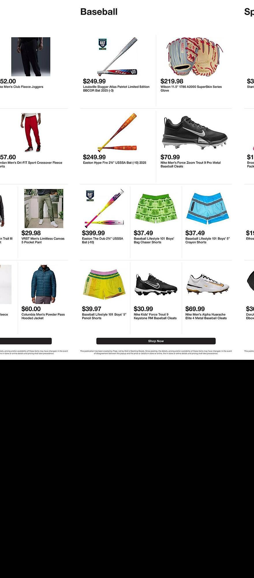 Dick's Sporting Goods weekly ad