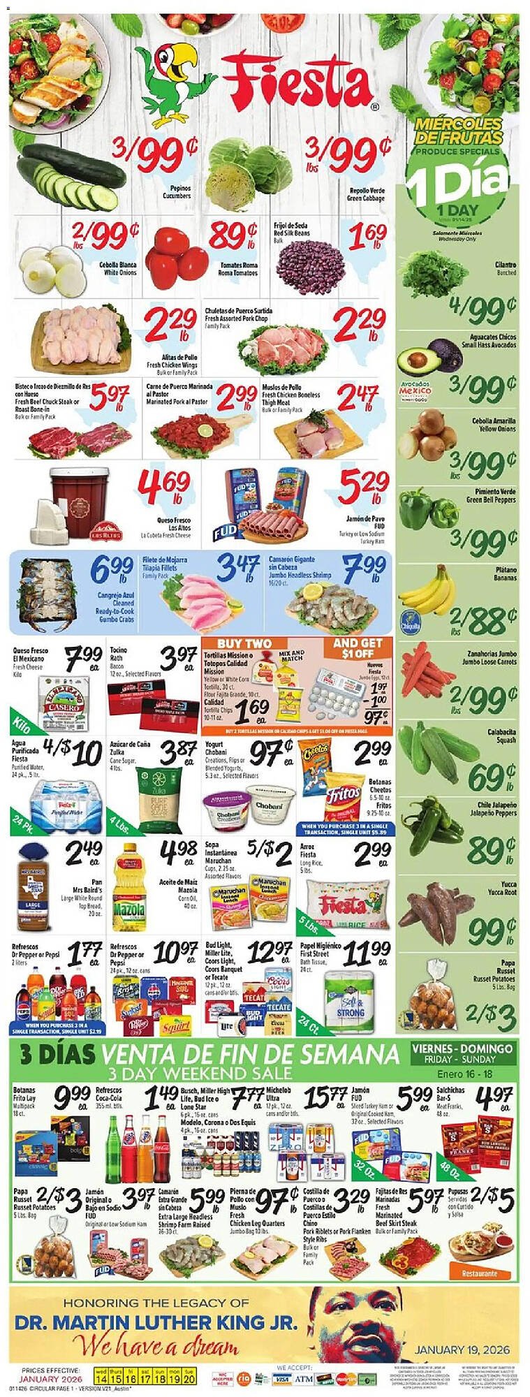 Fiesta Mart weekly ad