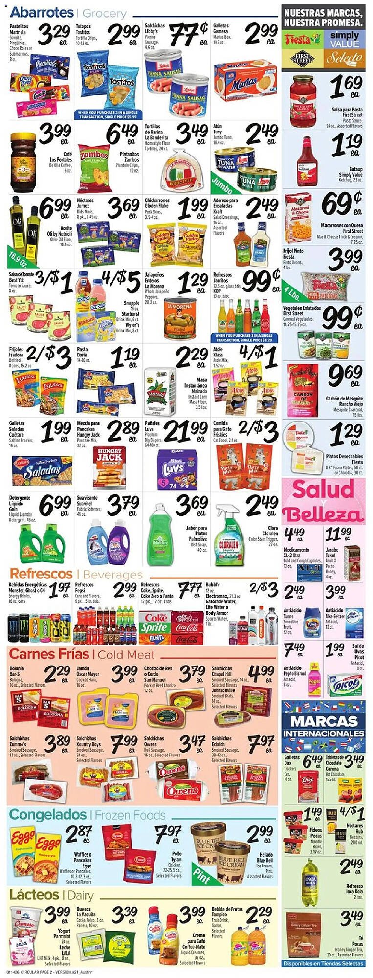 Fiesta Mart weekly ad