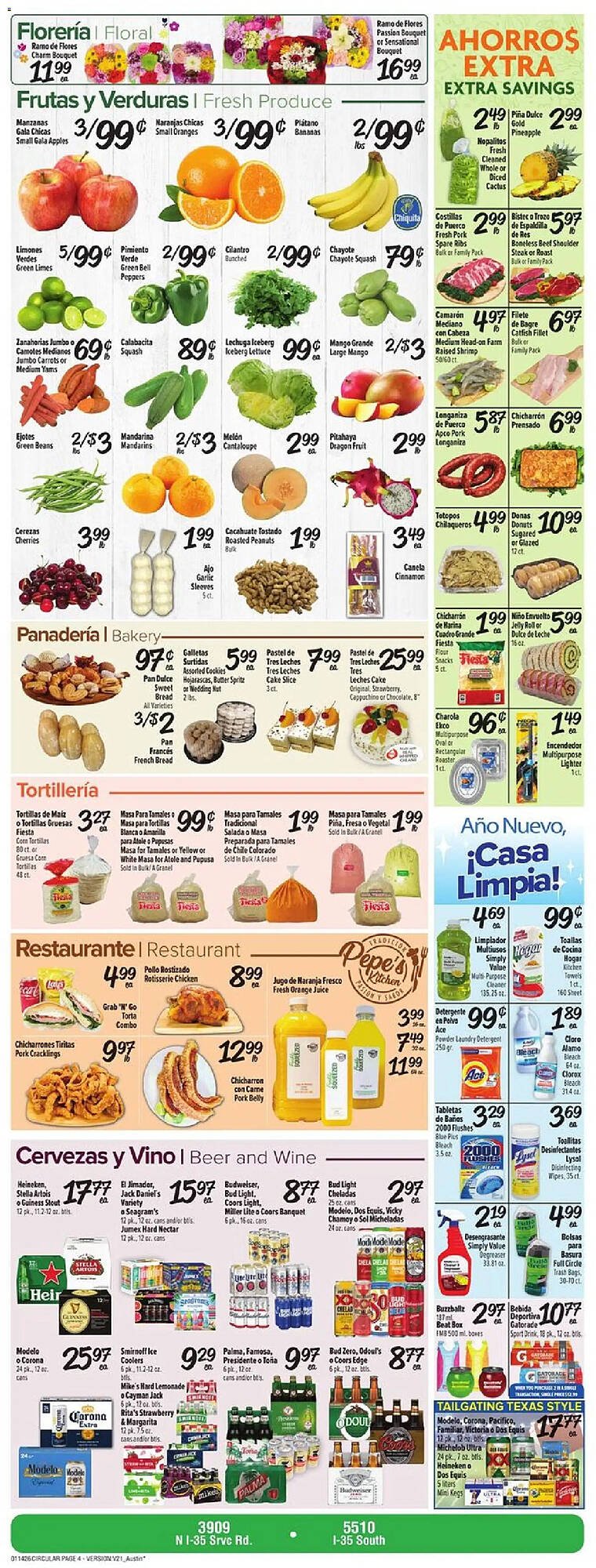 Fiesta Mart weekly ad