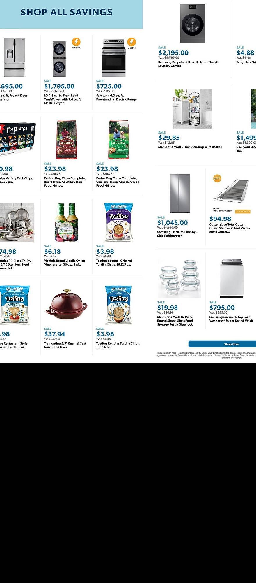 Sam's Club weekly ad