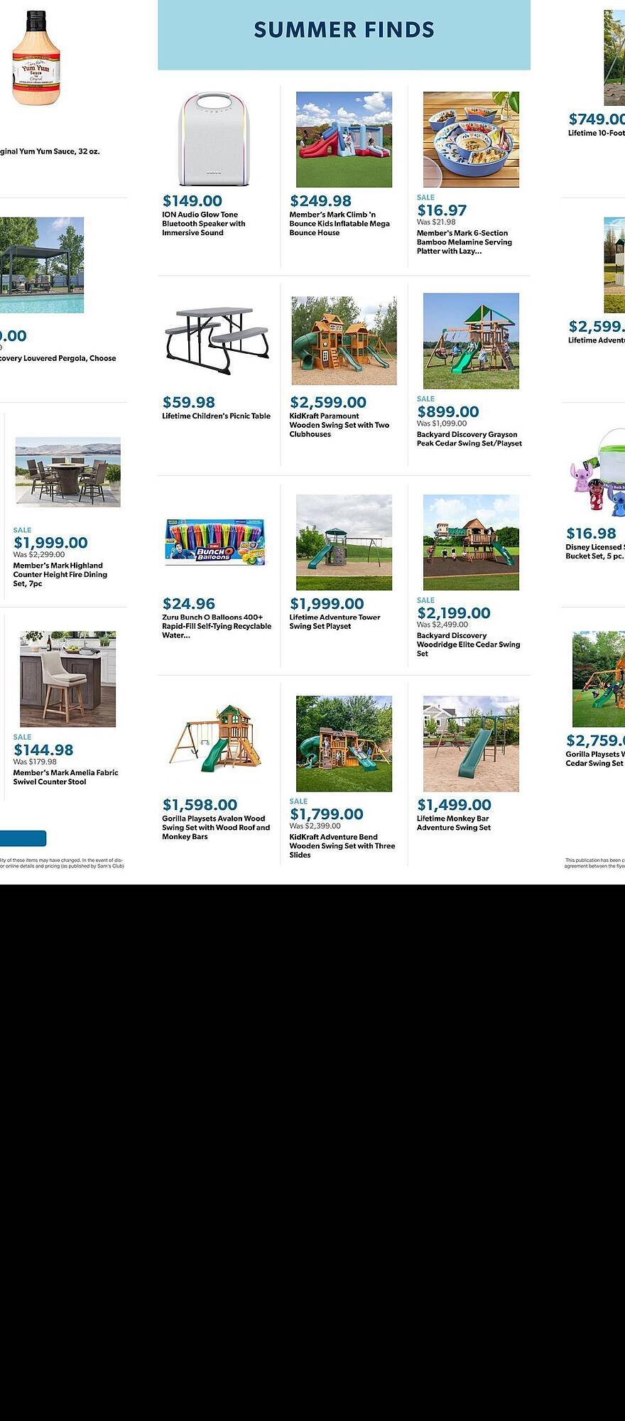 Sam's Club weekly ad