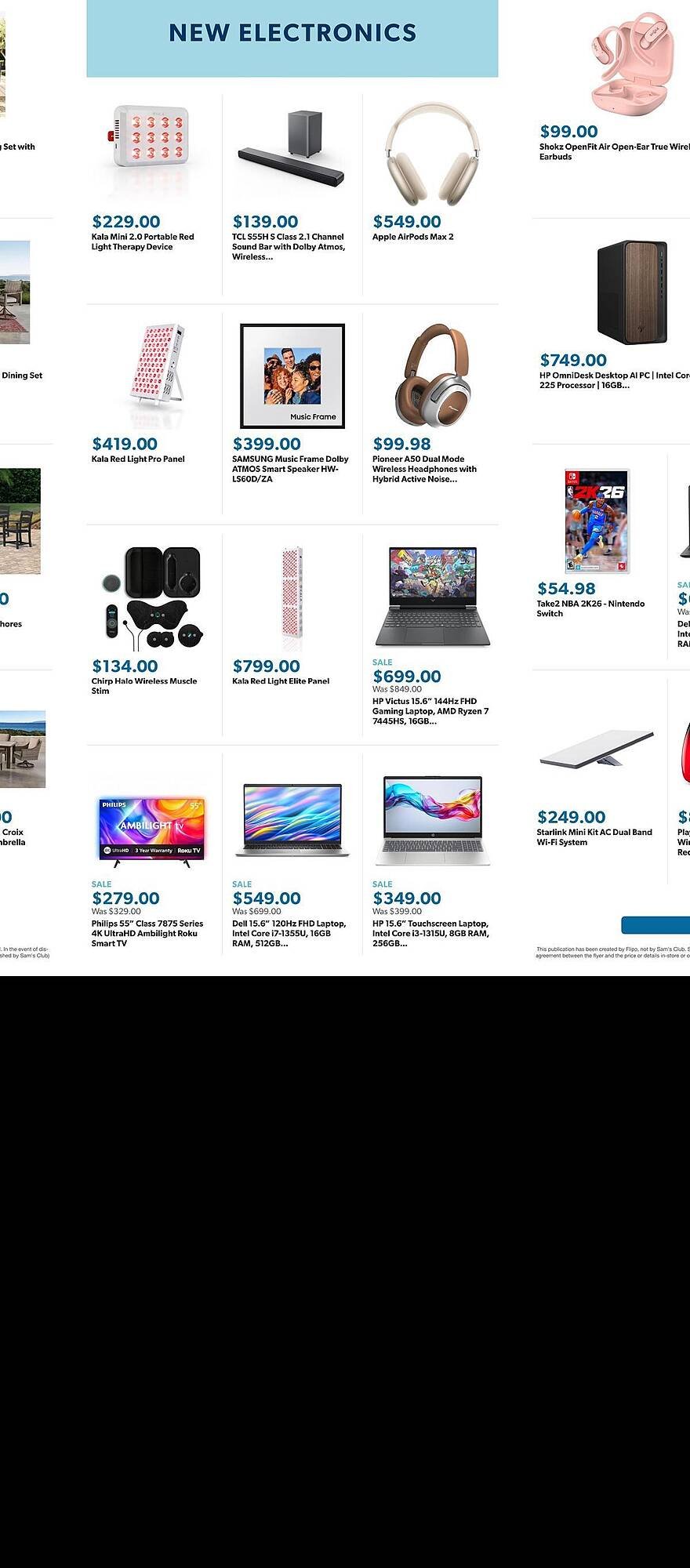 Sam's Club weekly ad