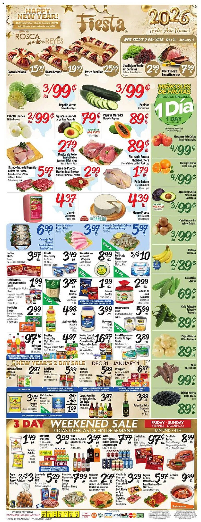 Fiesta Mart weekly ad