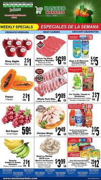 Rancho Markets weekly ad