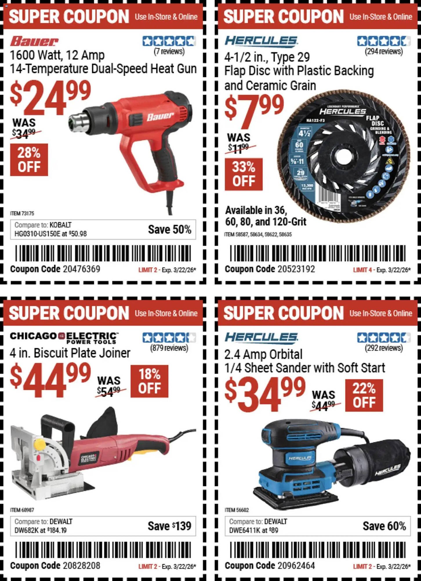 Harbor Freight Tools weekly ad