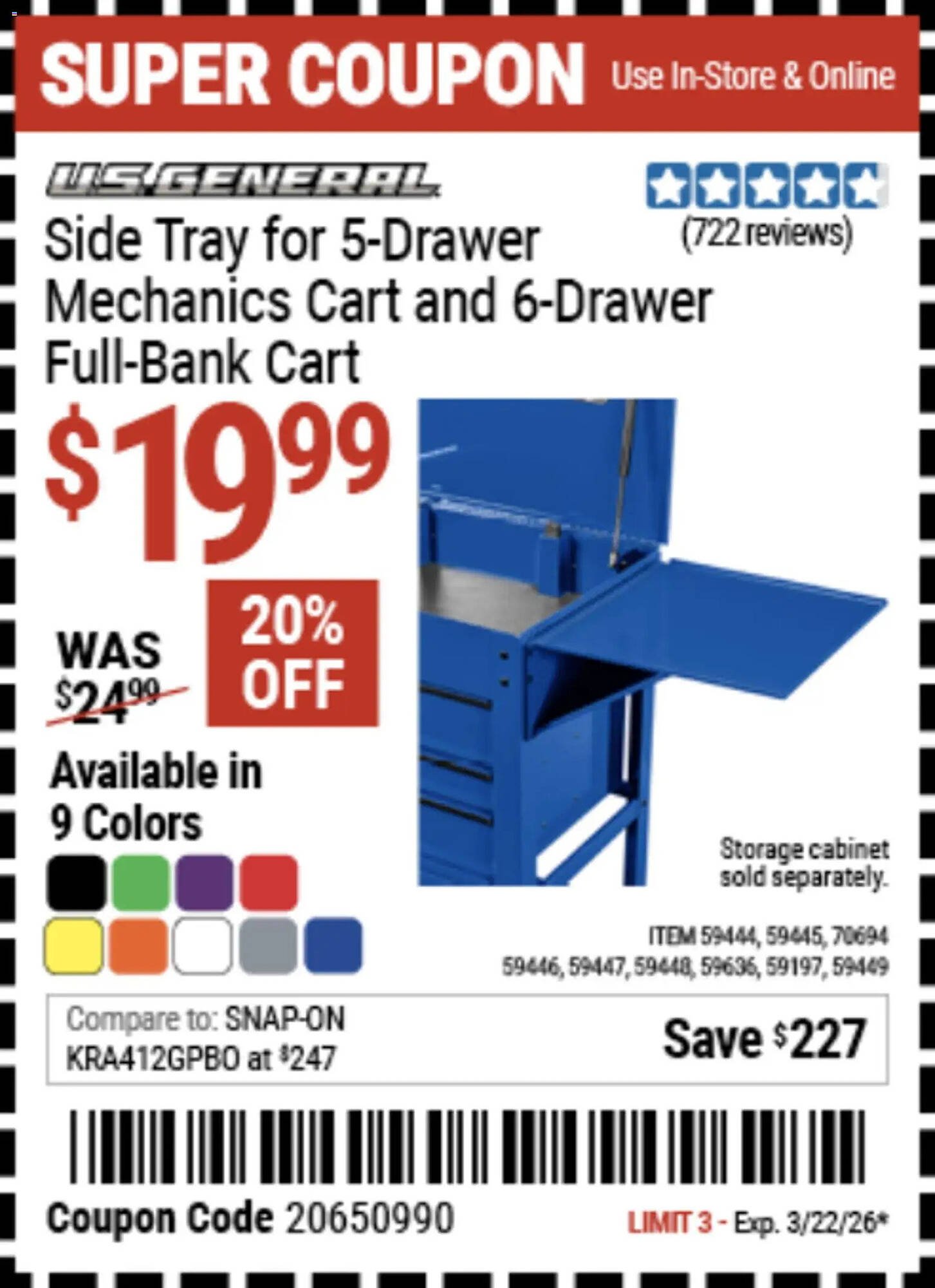 Harbor Freight Tools weekly ad