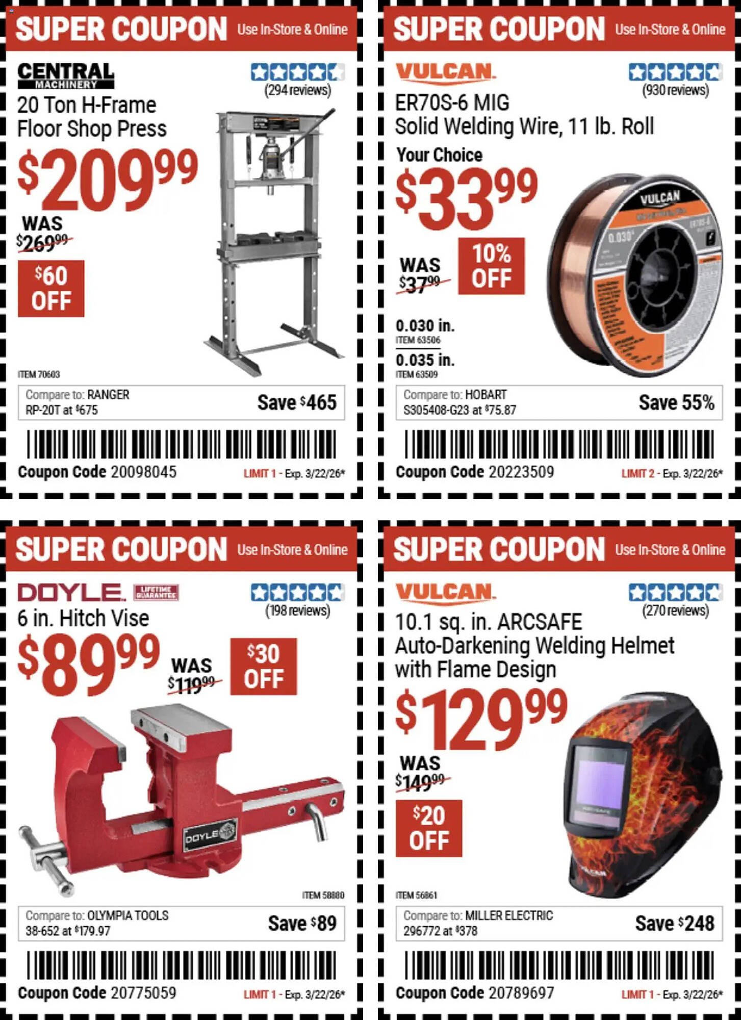 Harbor Freight Tools weekly ad