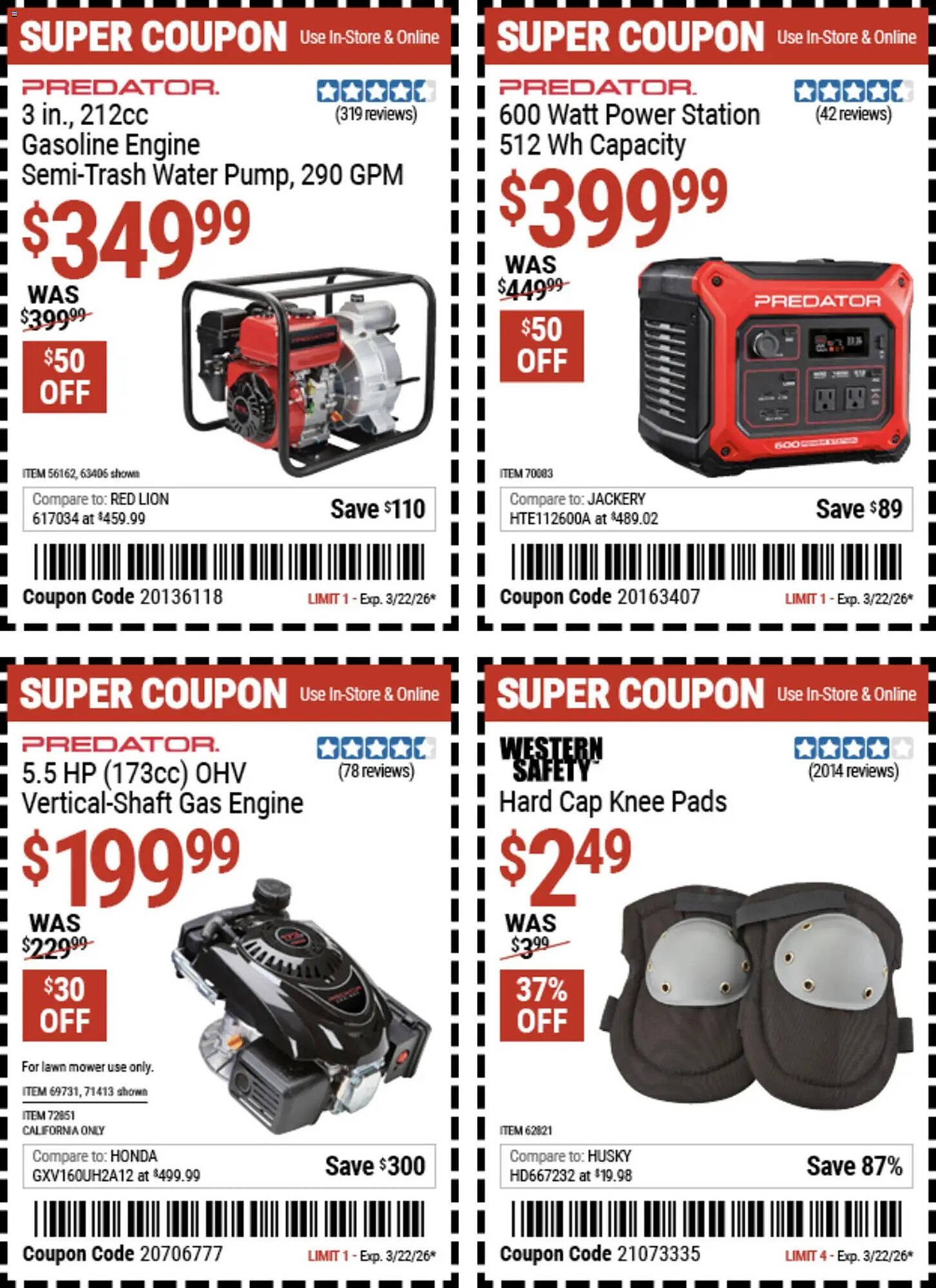 Harbor Freight Tools weekly ad