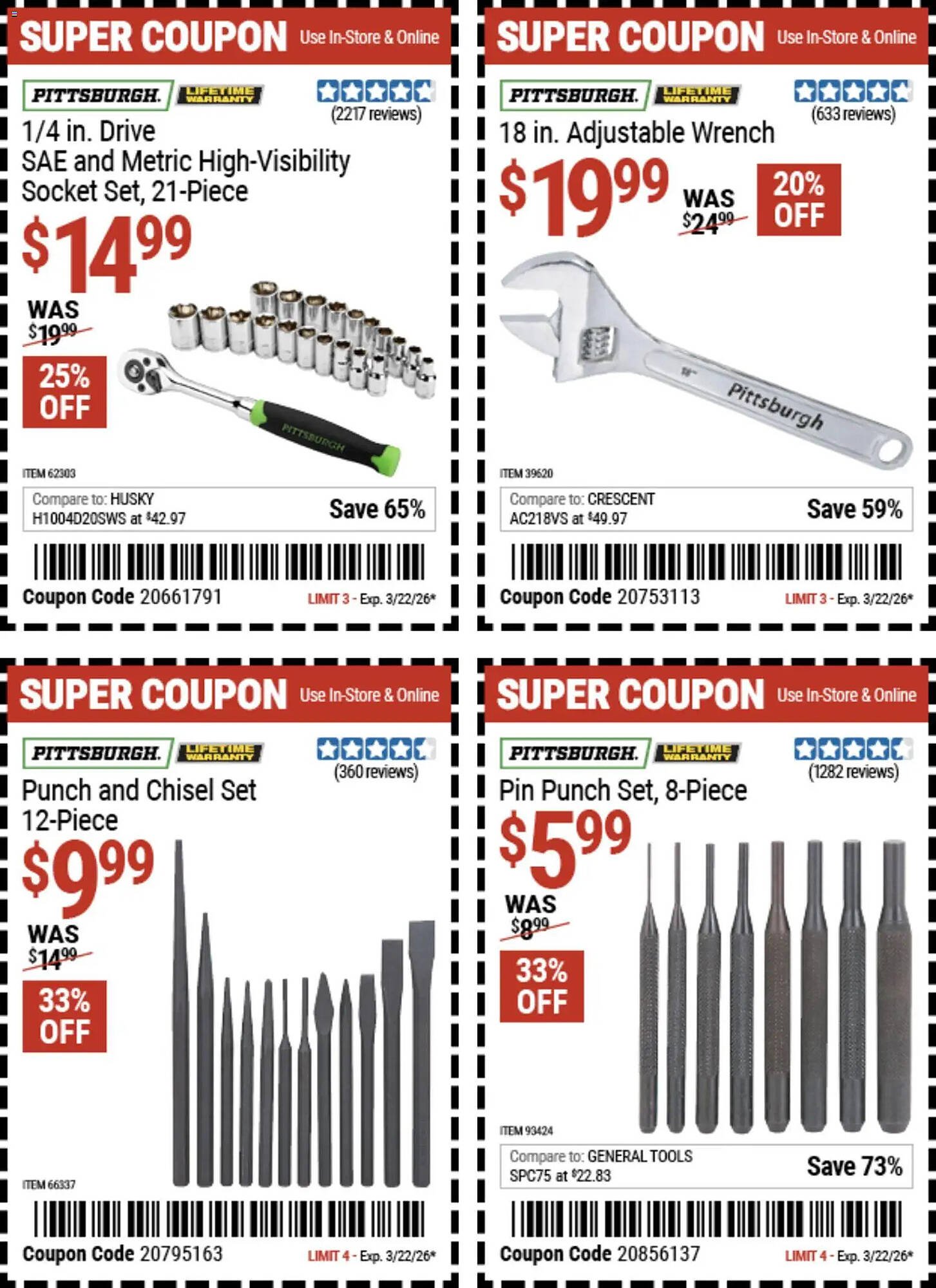 Harbor Freight Tools weekly ad