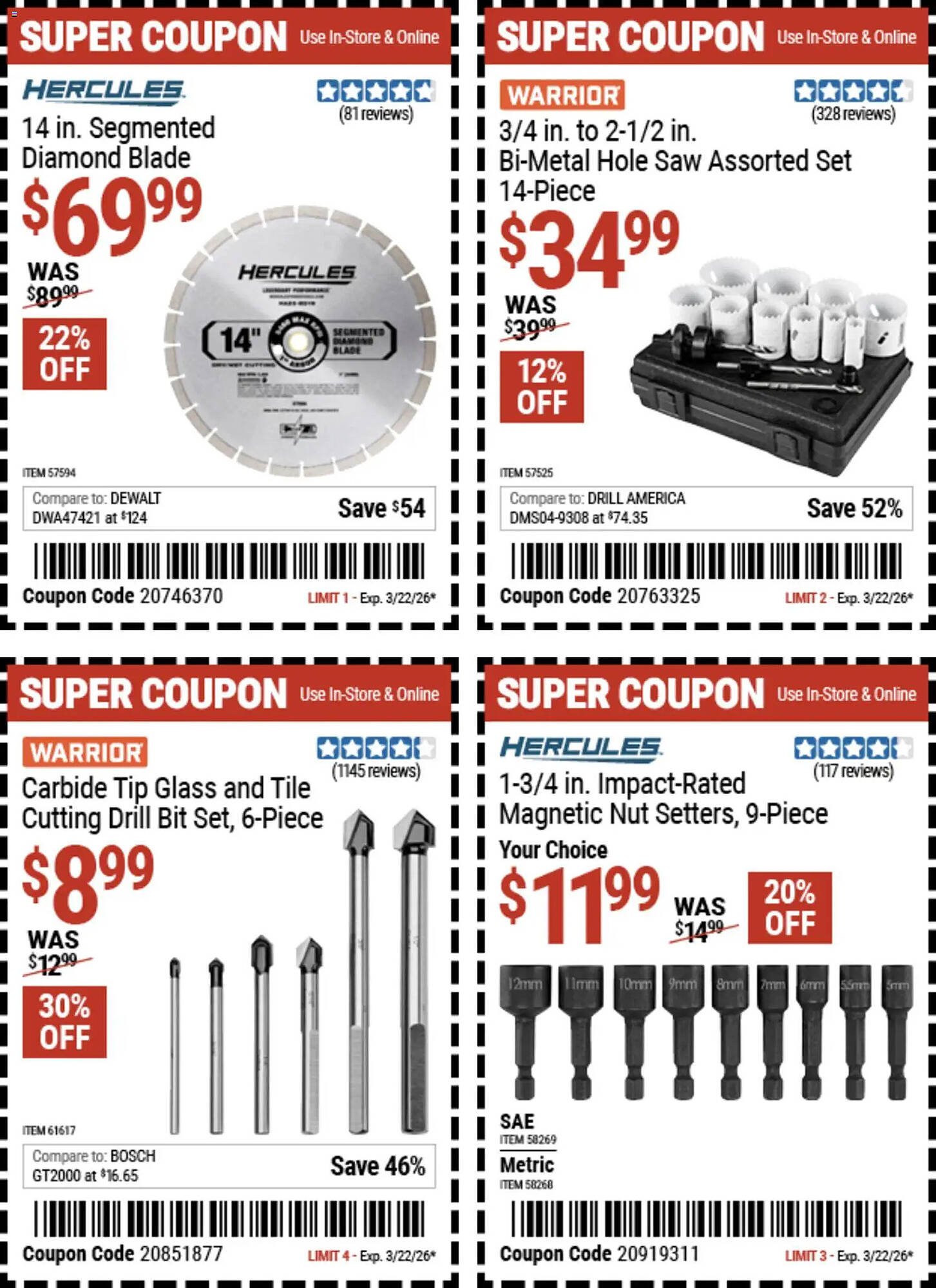 Harbor Freight Tools weekly ad