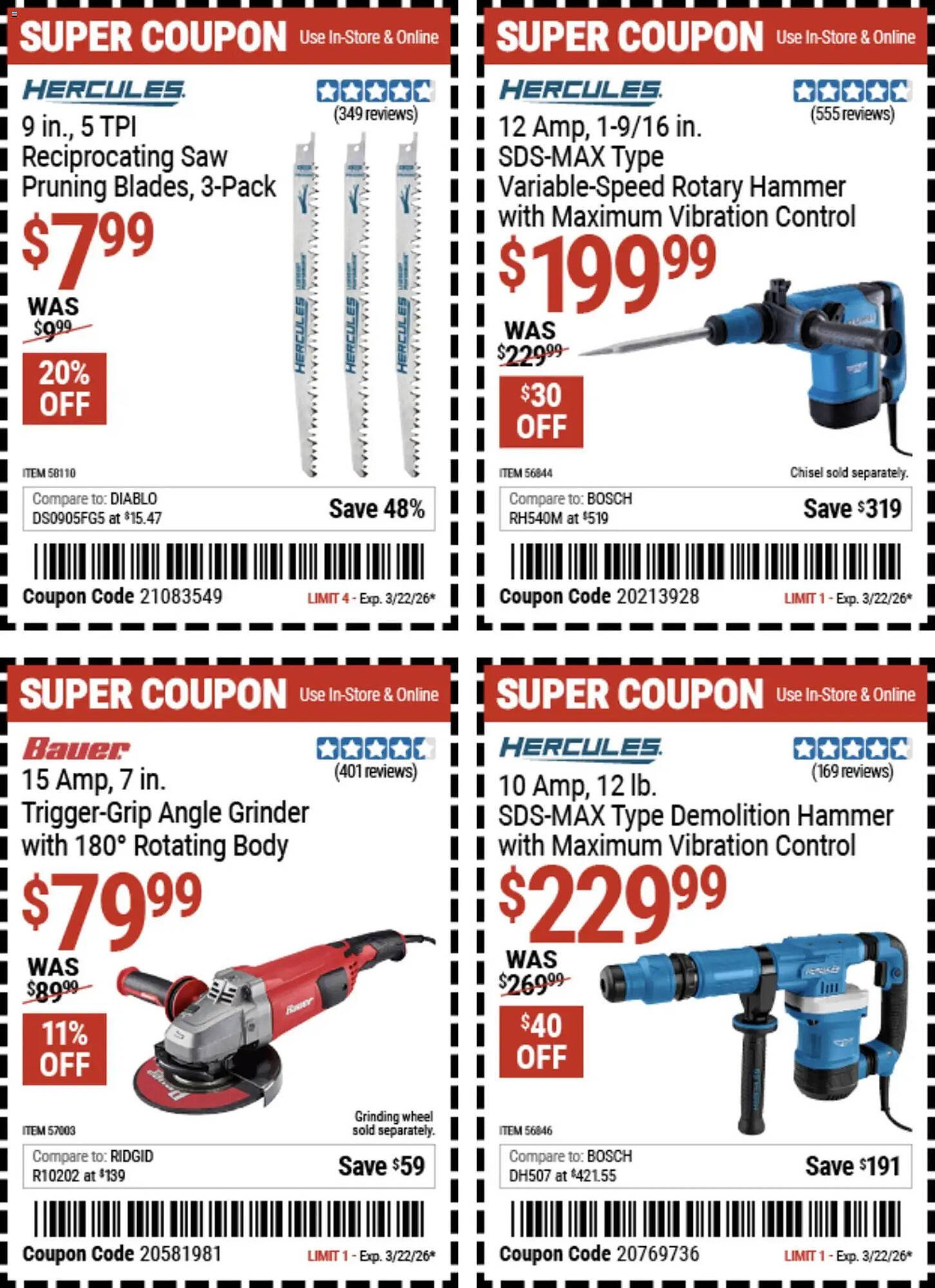 Harbor Freight Tools weekly ad