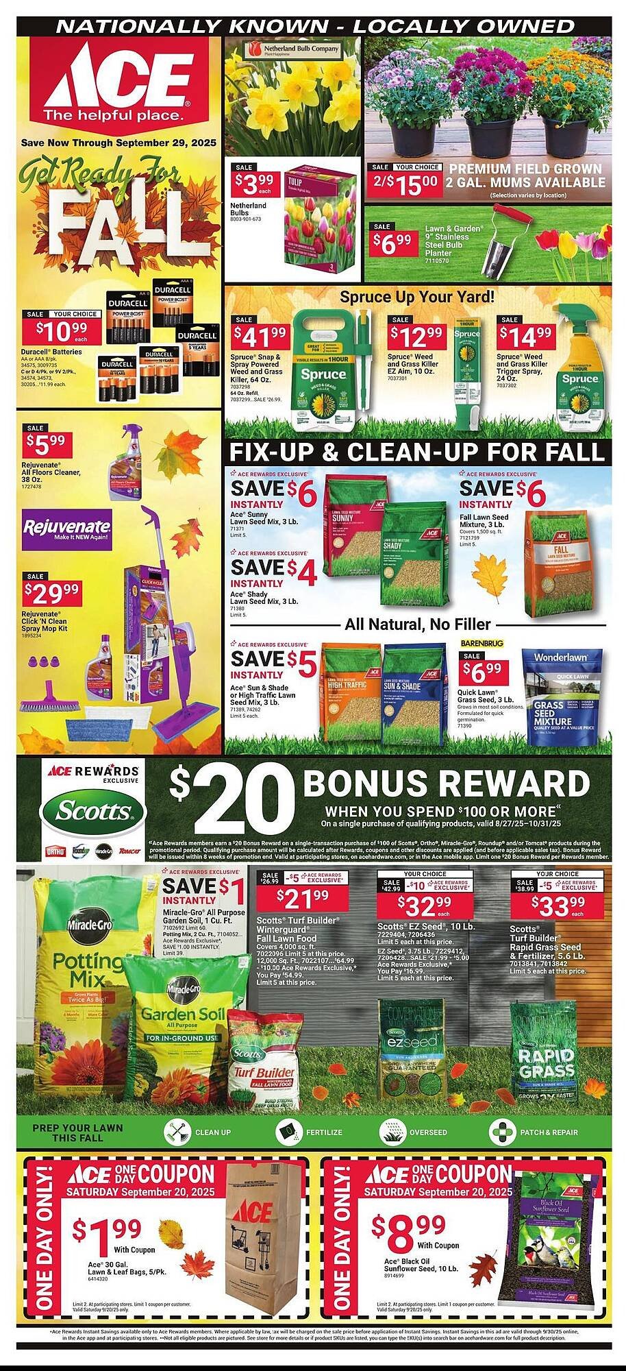 Ace Hardware flyer (2025-09-16 - 2025-09-29) | 1