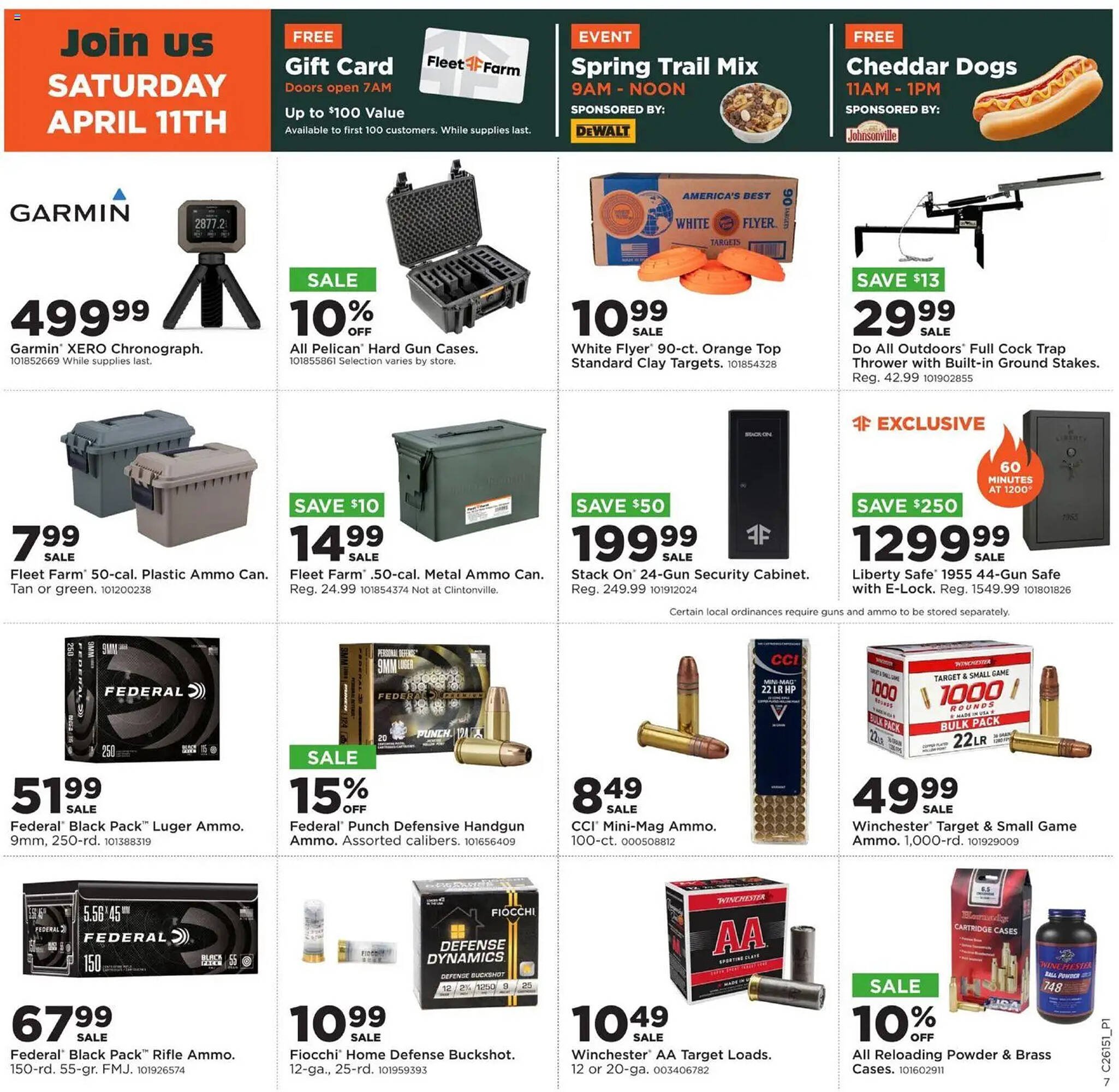 Mills Fleet Farm weekly ad