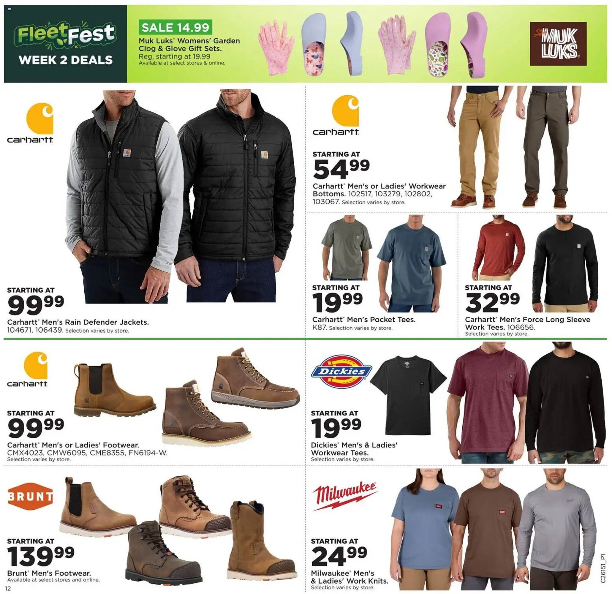 Mills Fleet Farm weekly ad