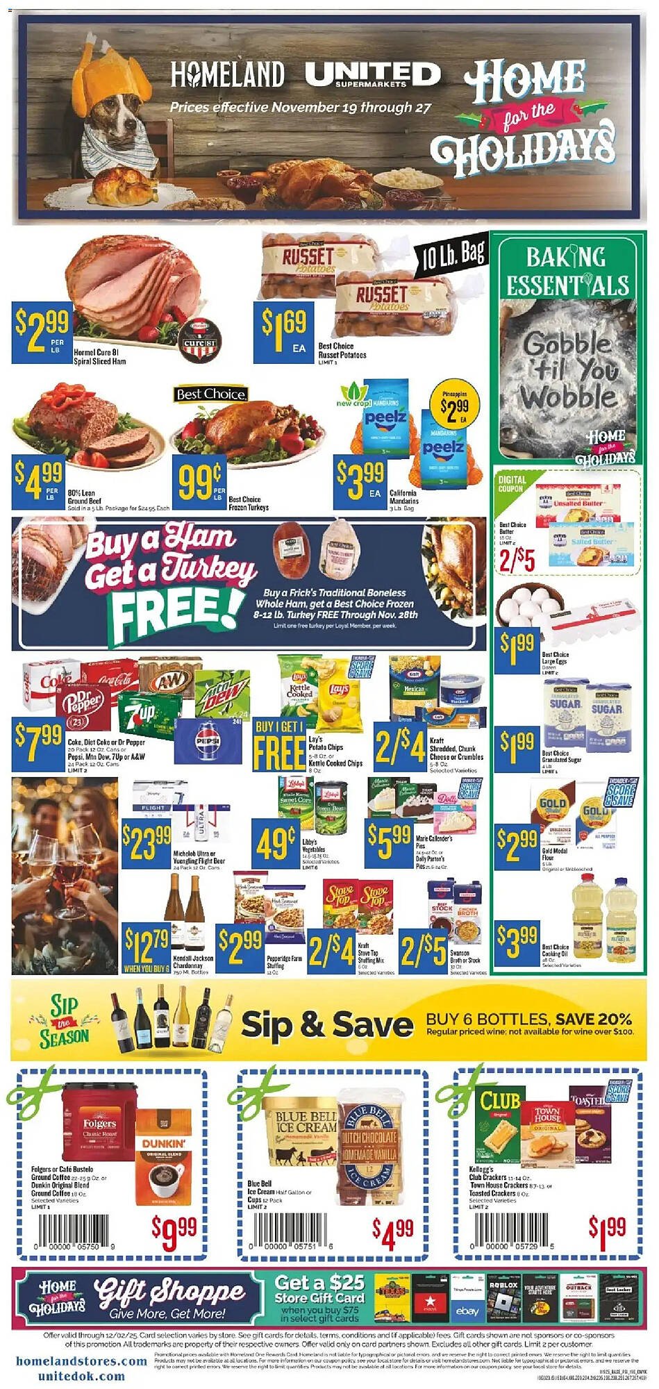 Homeland Market weekly ad