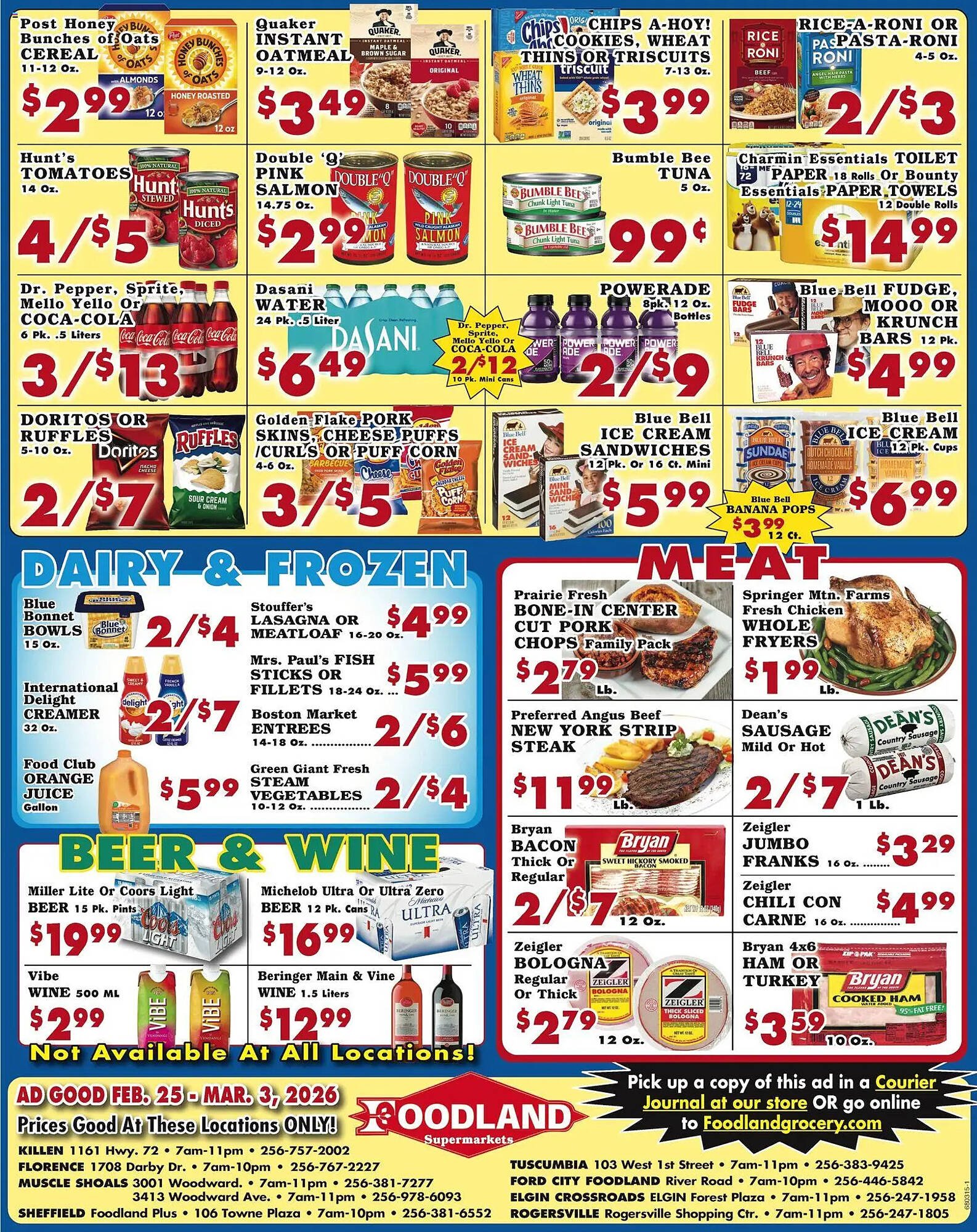 Foodland weekly ad