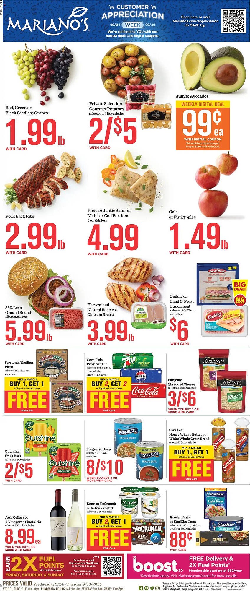 Mariano&#039;s weekly ad (2025-09-24 - 2025-09-30) | 1