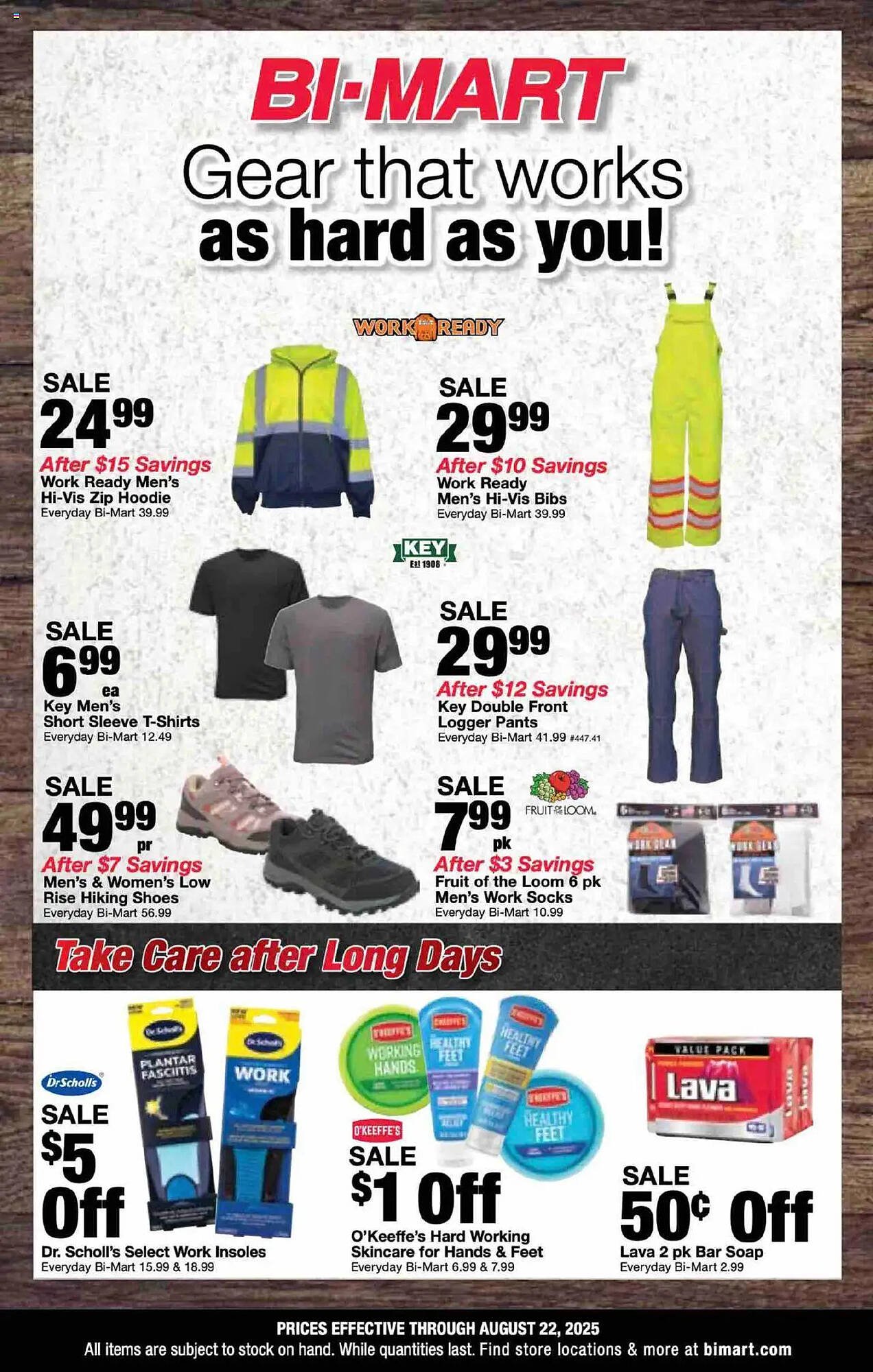 Bi-Mart Weekly Ad (2025-08-11 - 2025-08-23) | 1
