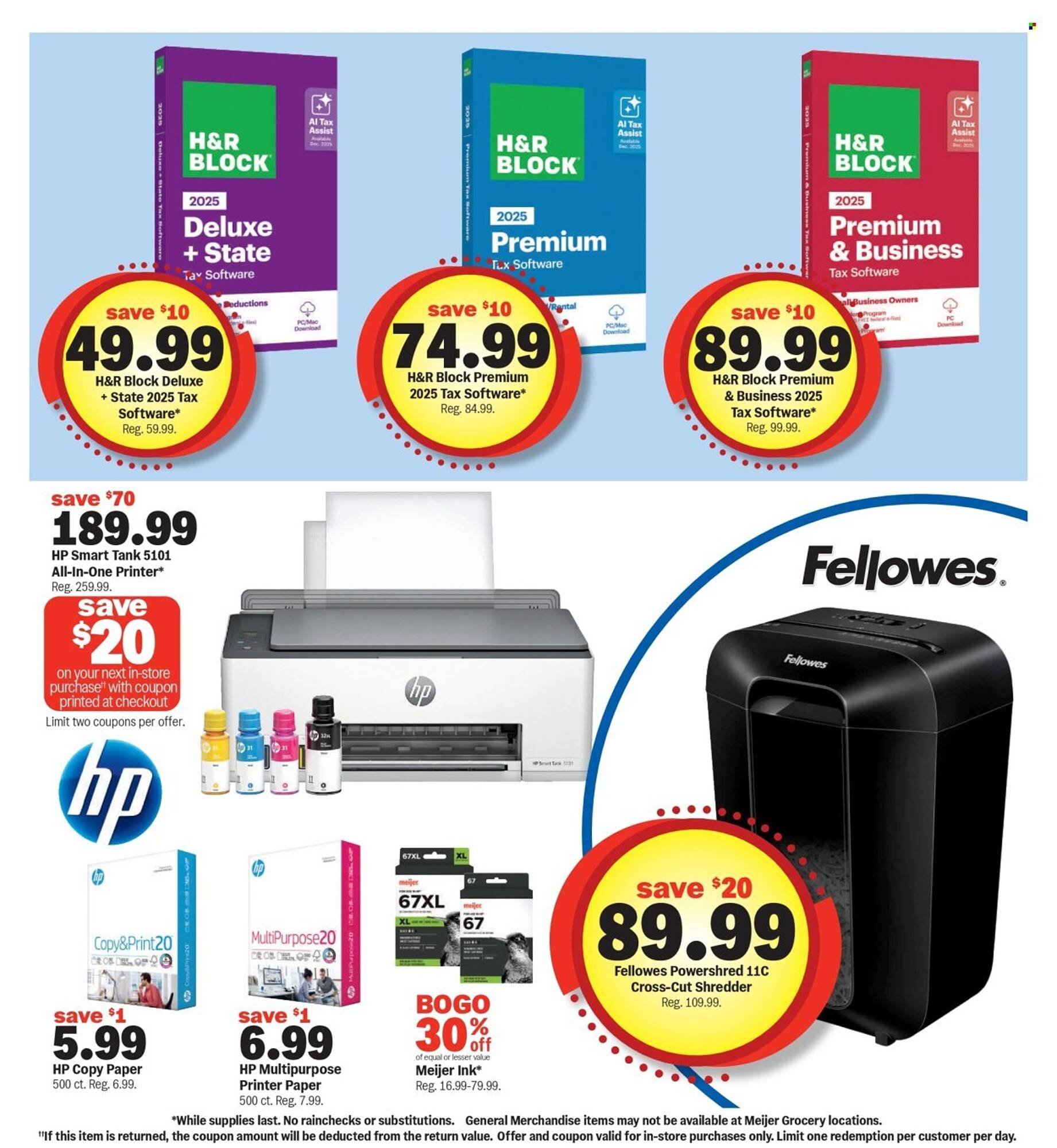 Meijer weekly ad