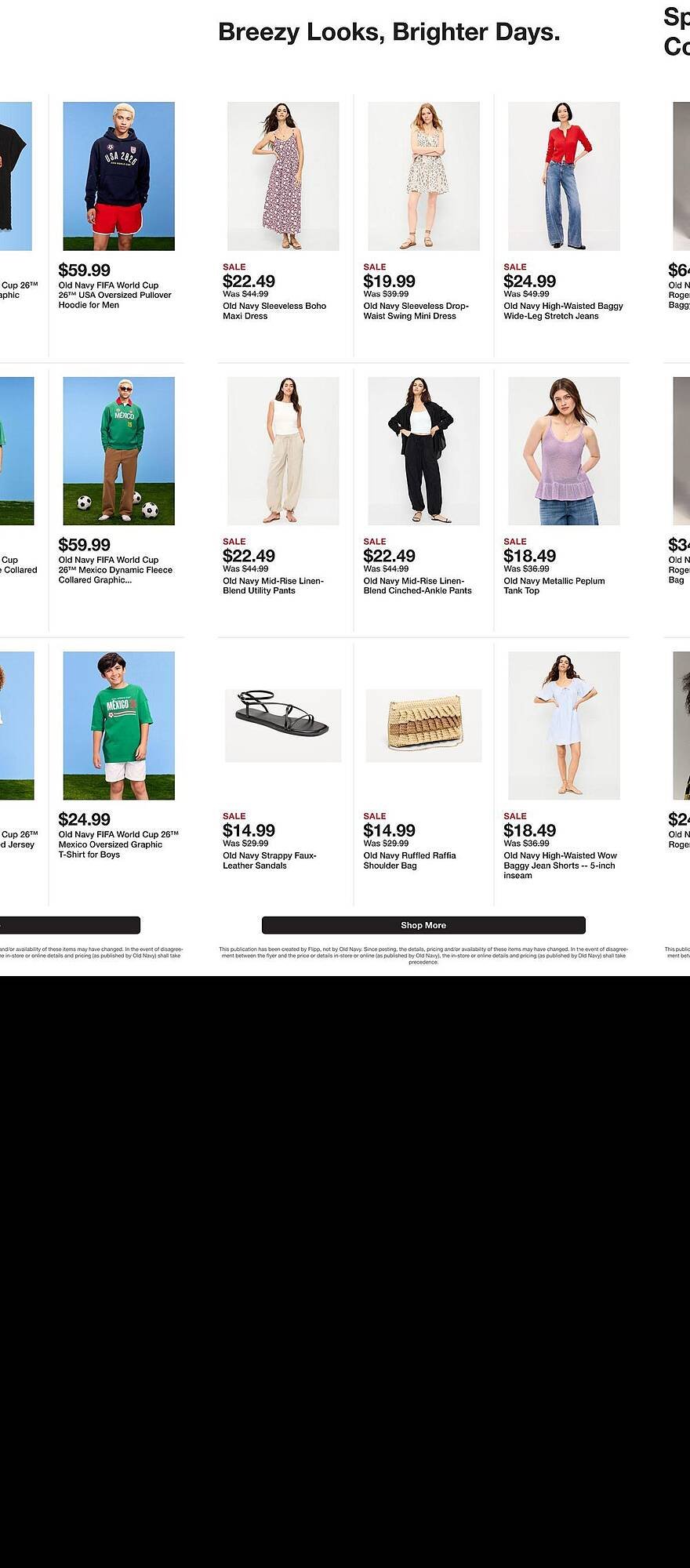 Old Navy weekly ad