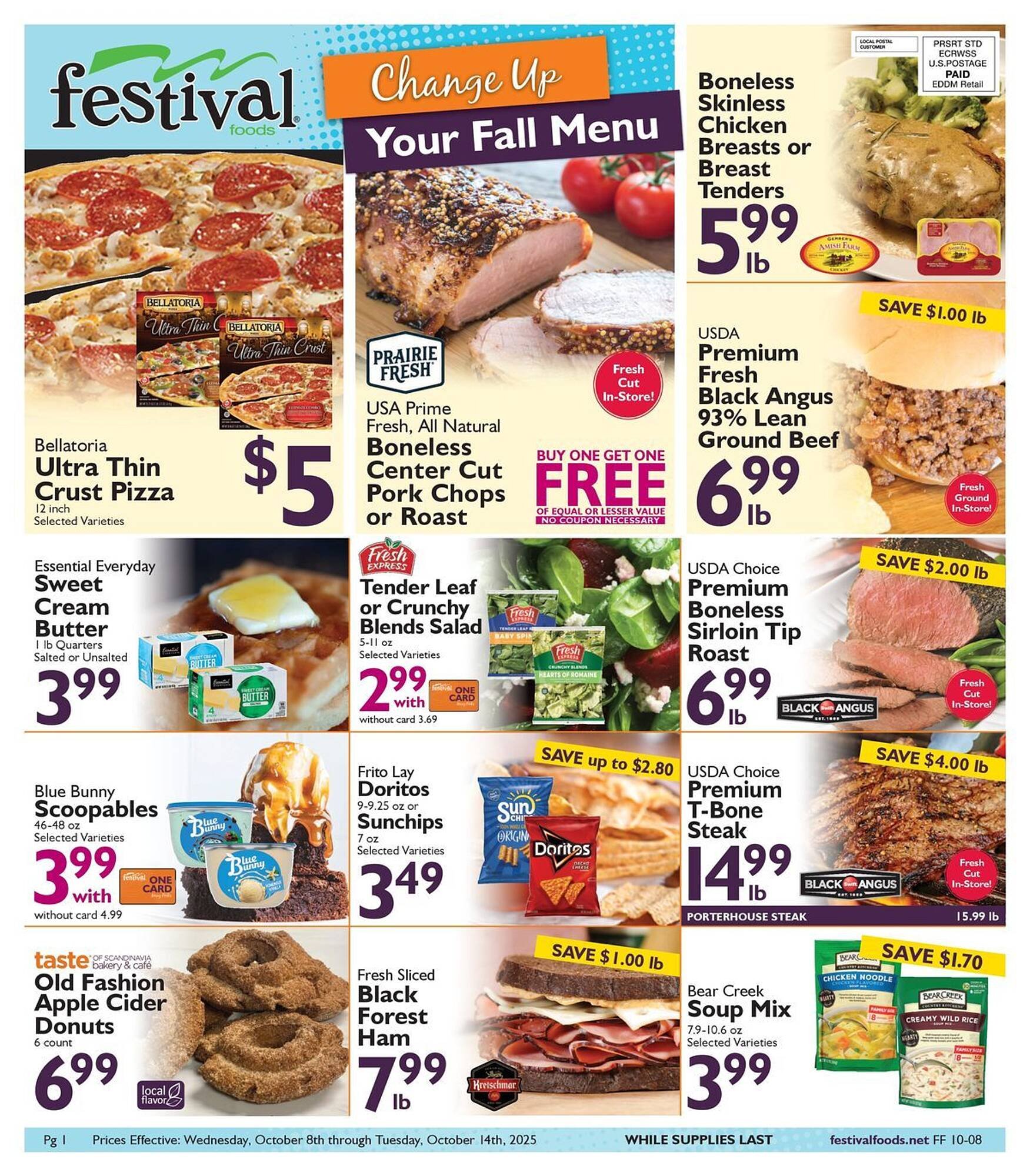 Festival Foods weekly ad (2025-10-08 - 2025-10-14) | 1