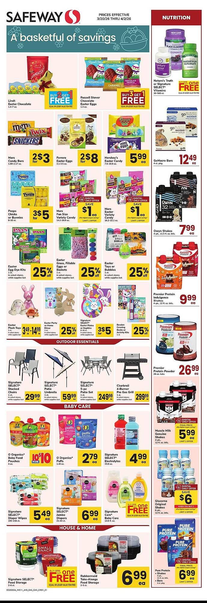 Safeway weekly ad