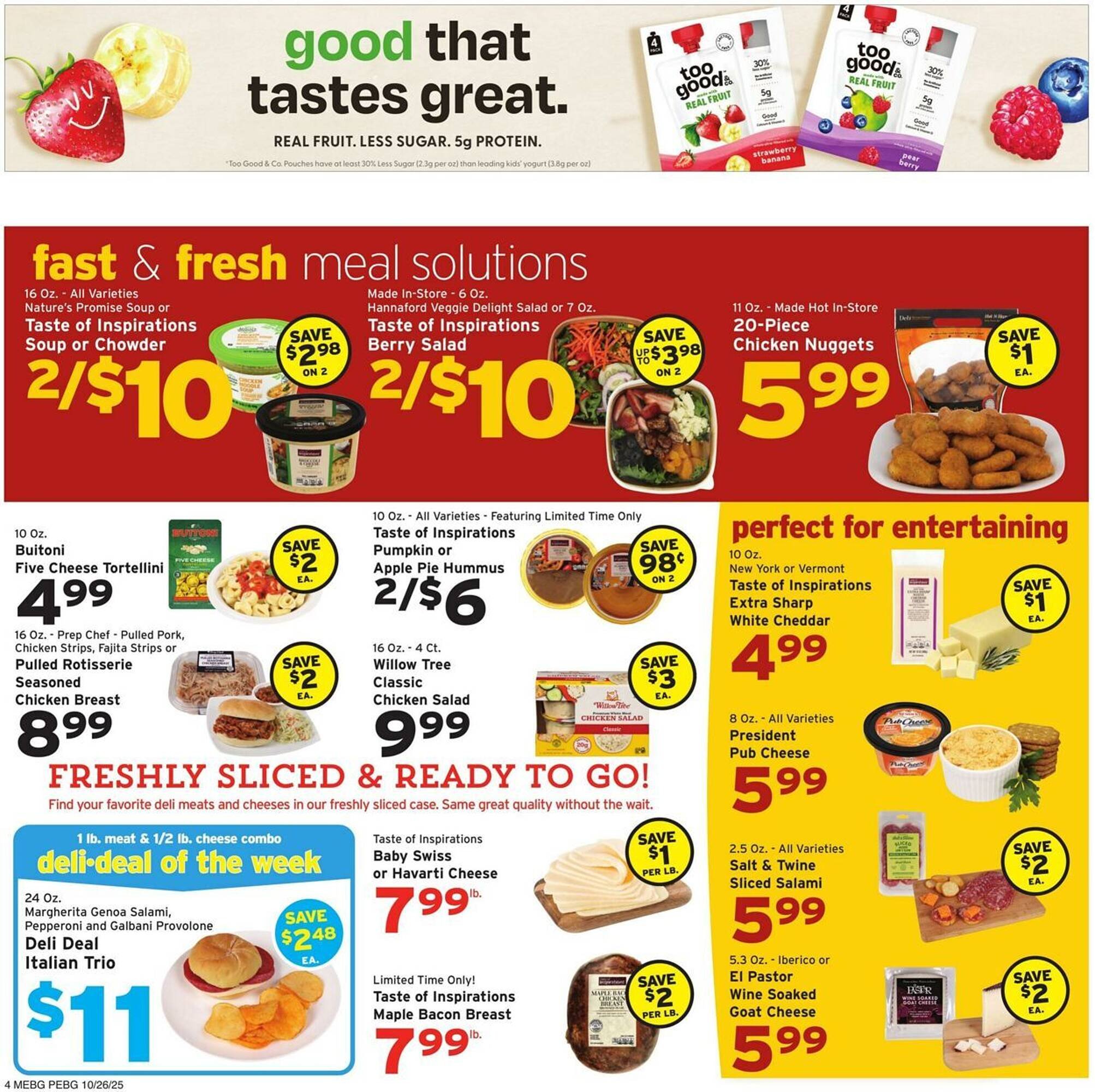 Hannaford flyer (2025-10-26 - 2025-11-01) | 4