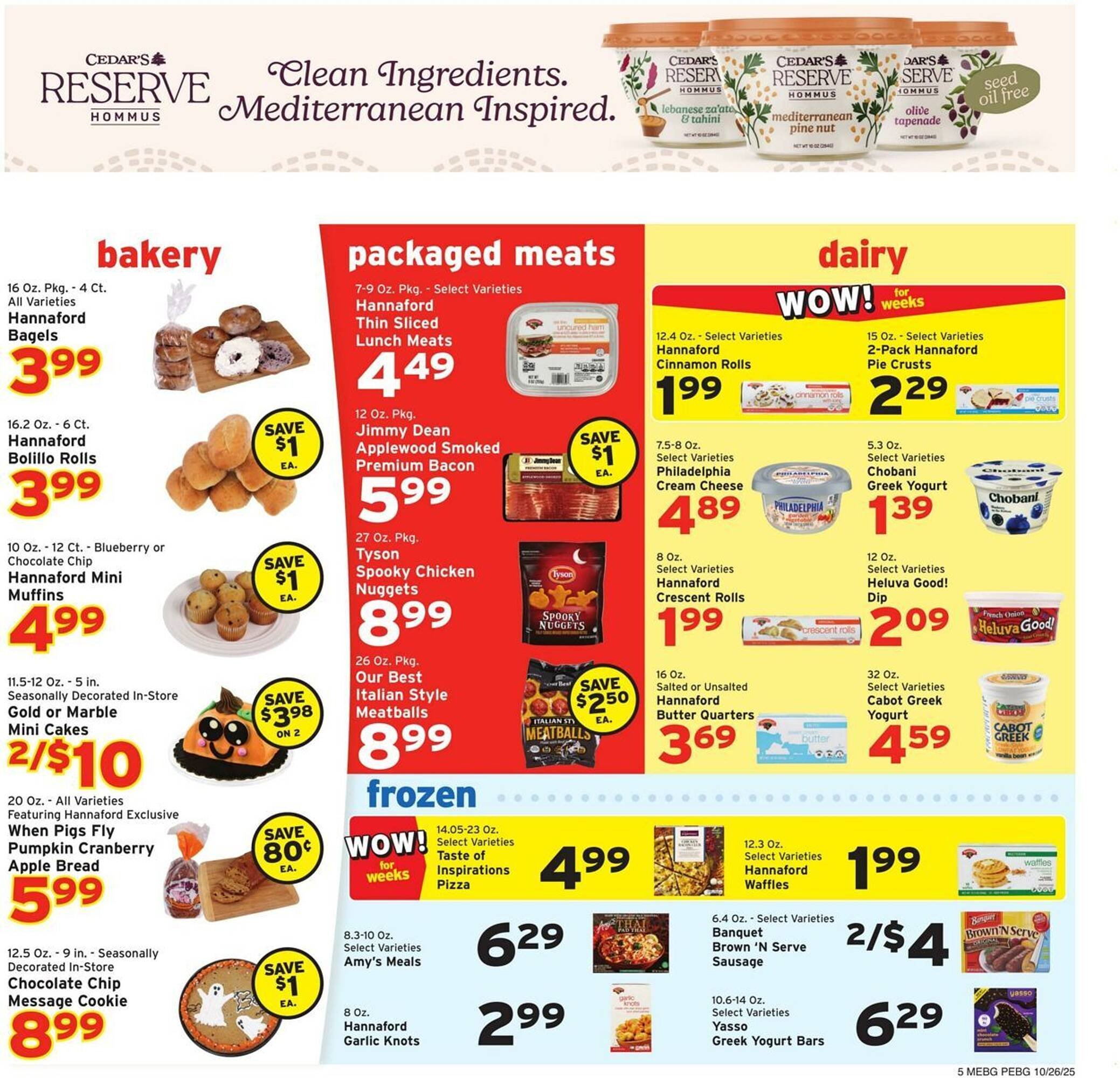 Hannaford flyer (2025-10-26 - 2025-11-01) | 5