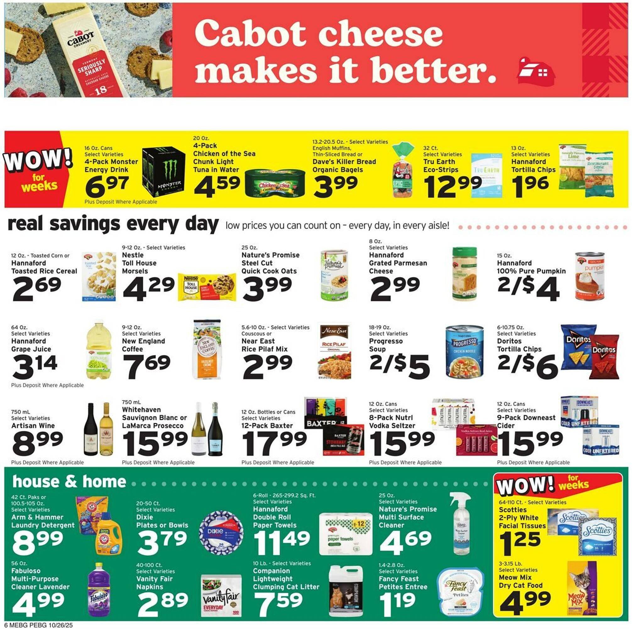 Hannaford flyer (2025-10-26 - 2025-11-01) | 6