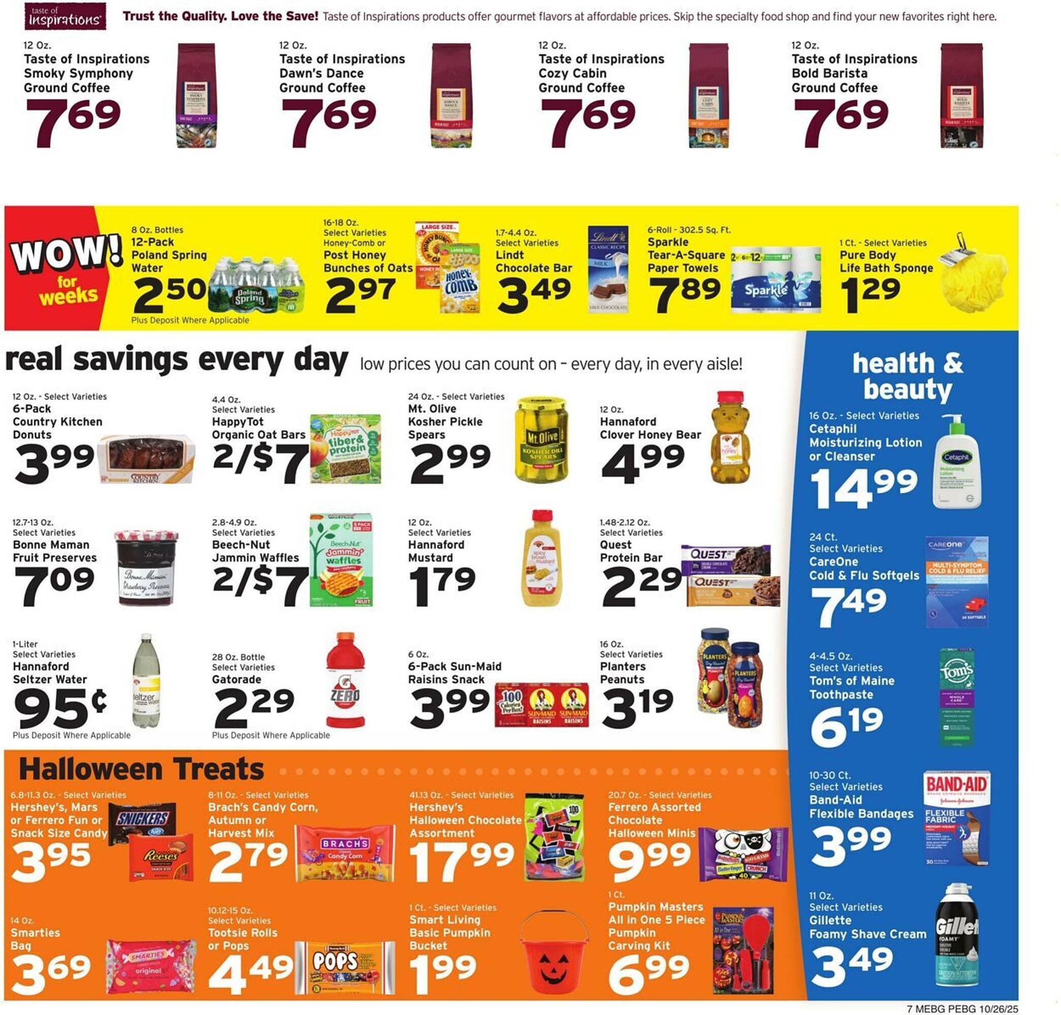 Hannaford flyer (2025-10-26 - 2025-11-01) | 7