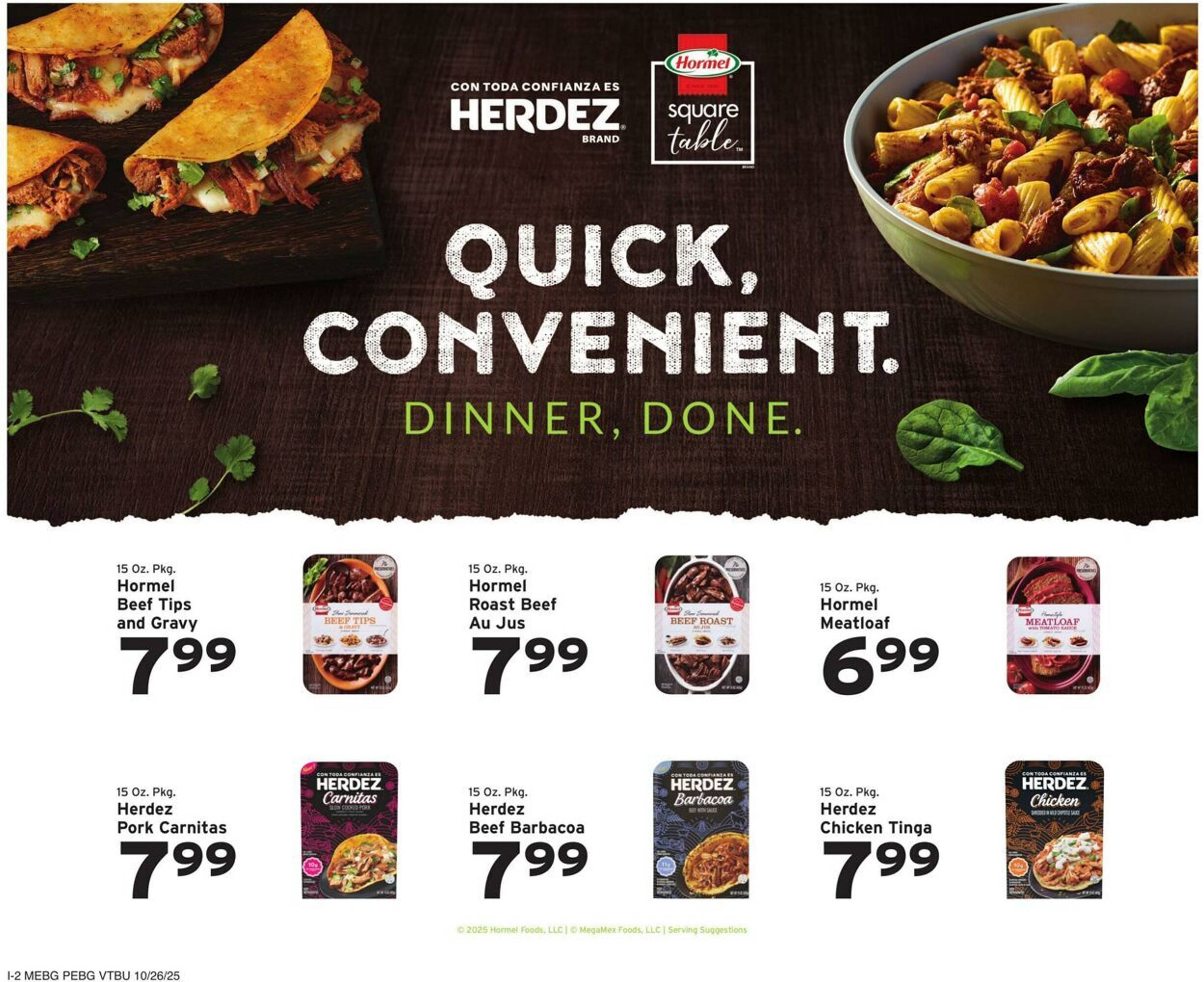 Hannaford flyer (2025-10-26 - 2025-11-01) | 10