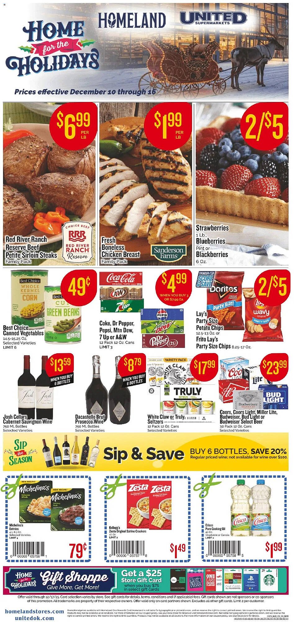 Homeland Market weekly ad