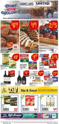 Homeland Market weekly ad