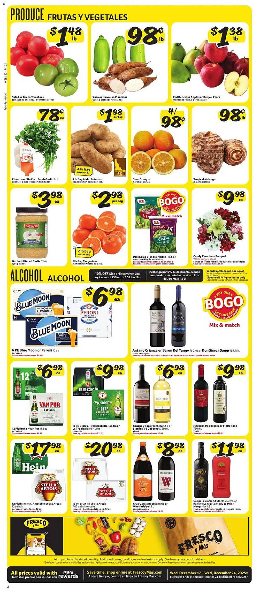 Fresco y Más weekly ad