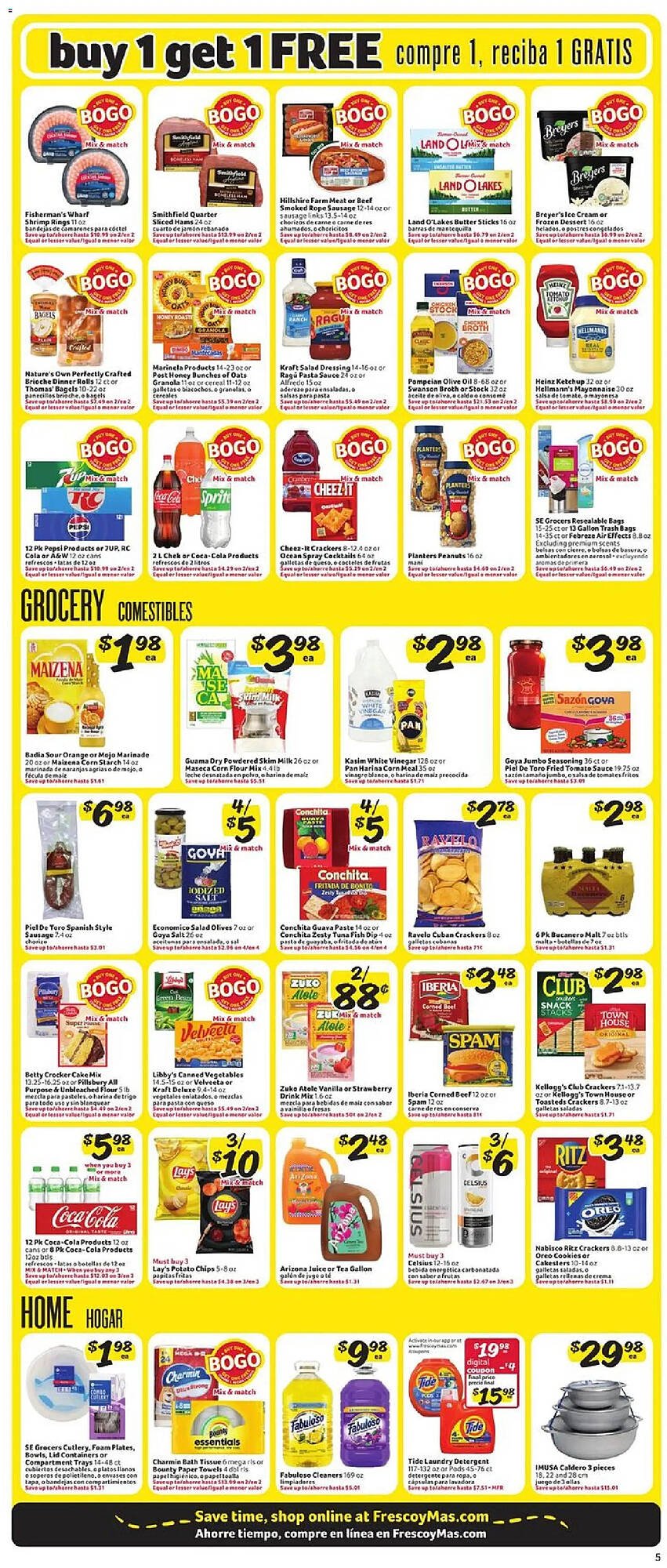 Fresco y Más weekly ad