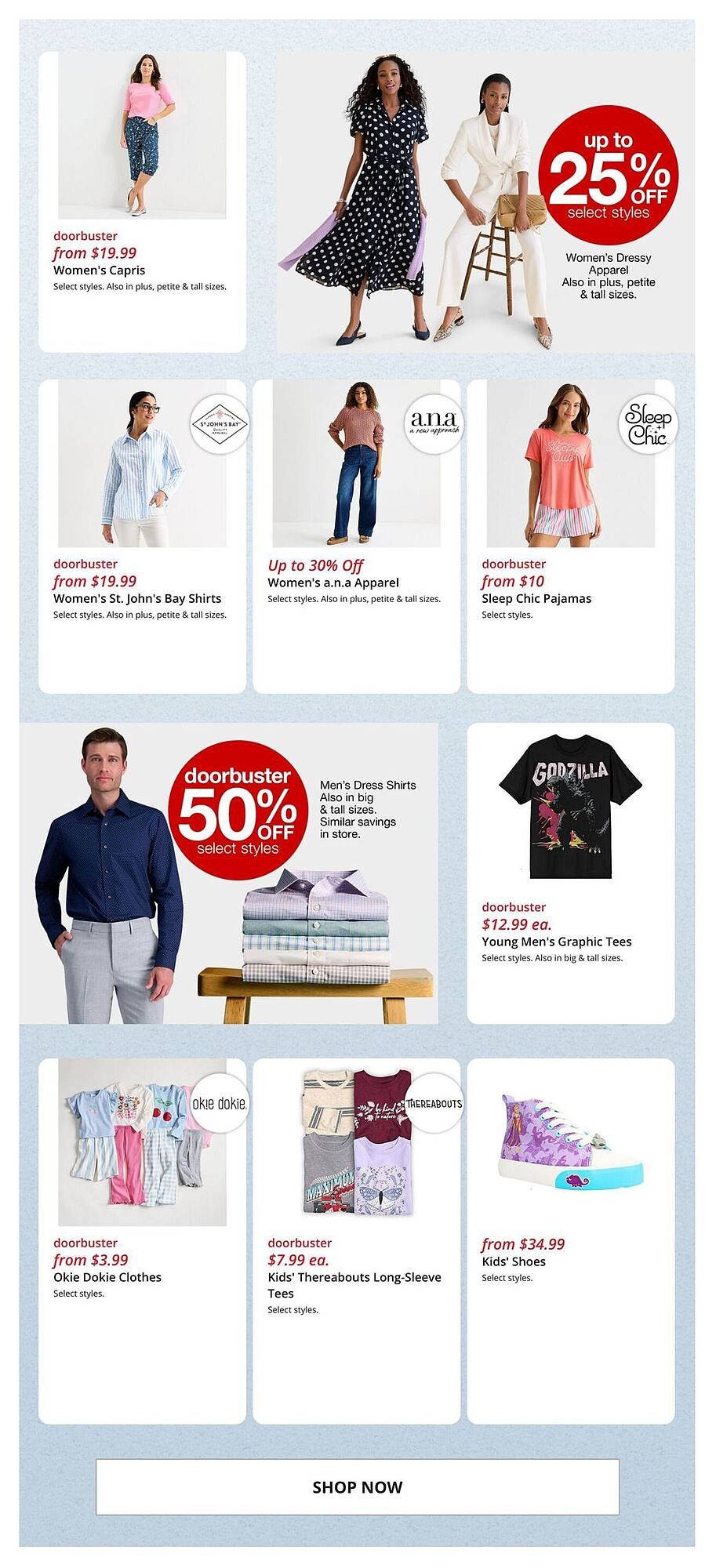 JC Penney weekly ad