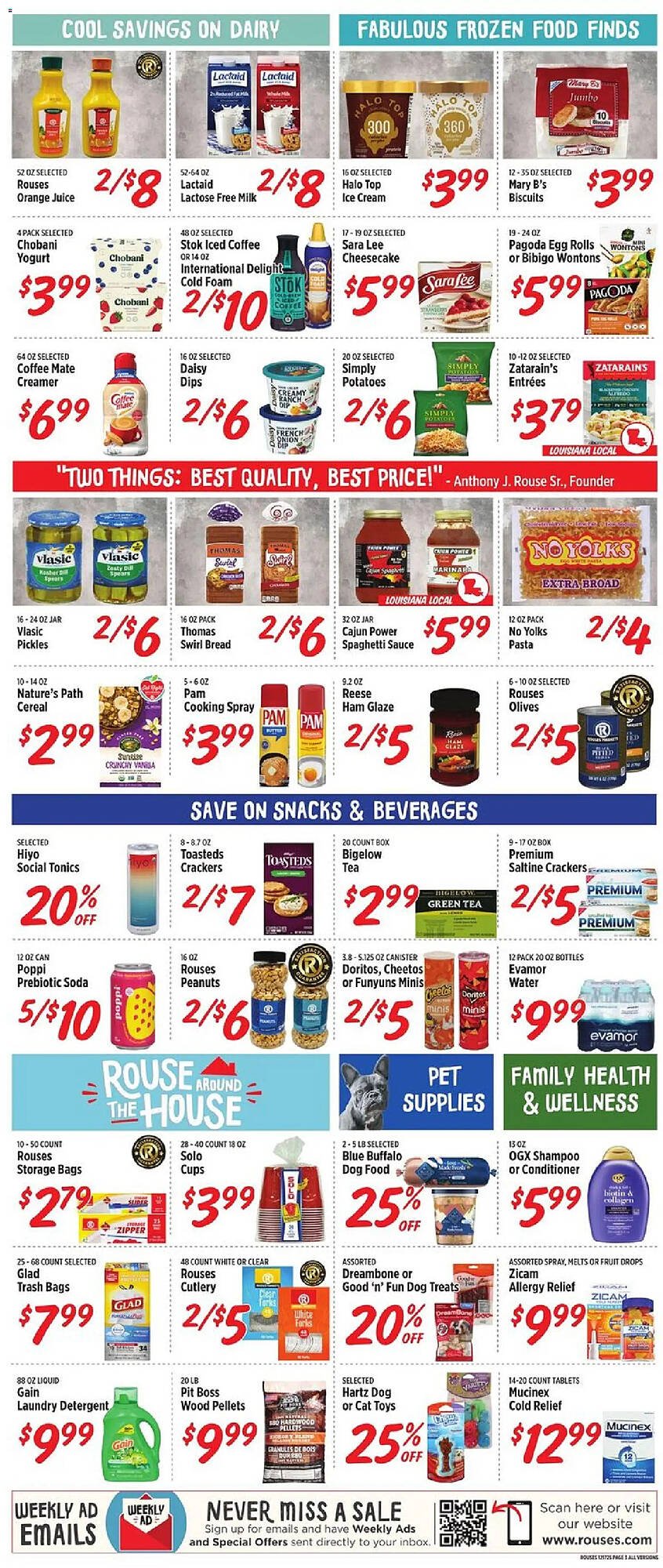 Rouses weekly ad